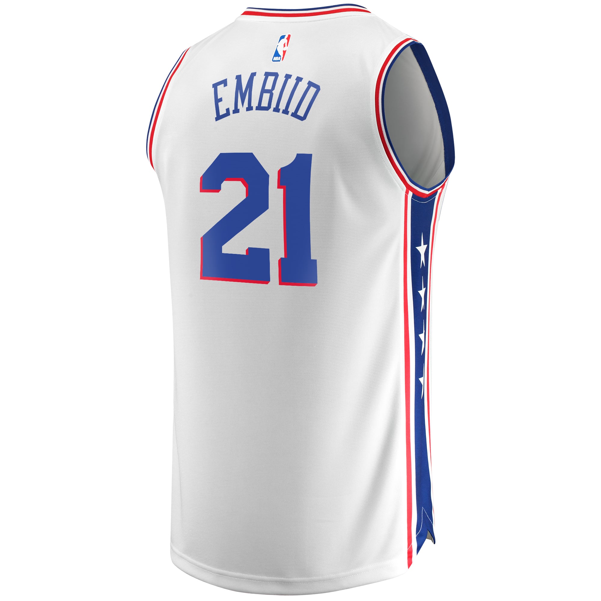 Joel Embiid Philadelphia 76ers Jersey - Association Edition - White - Image 4