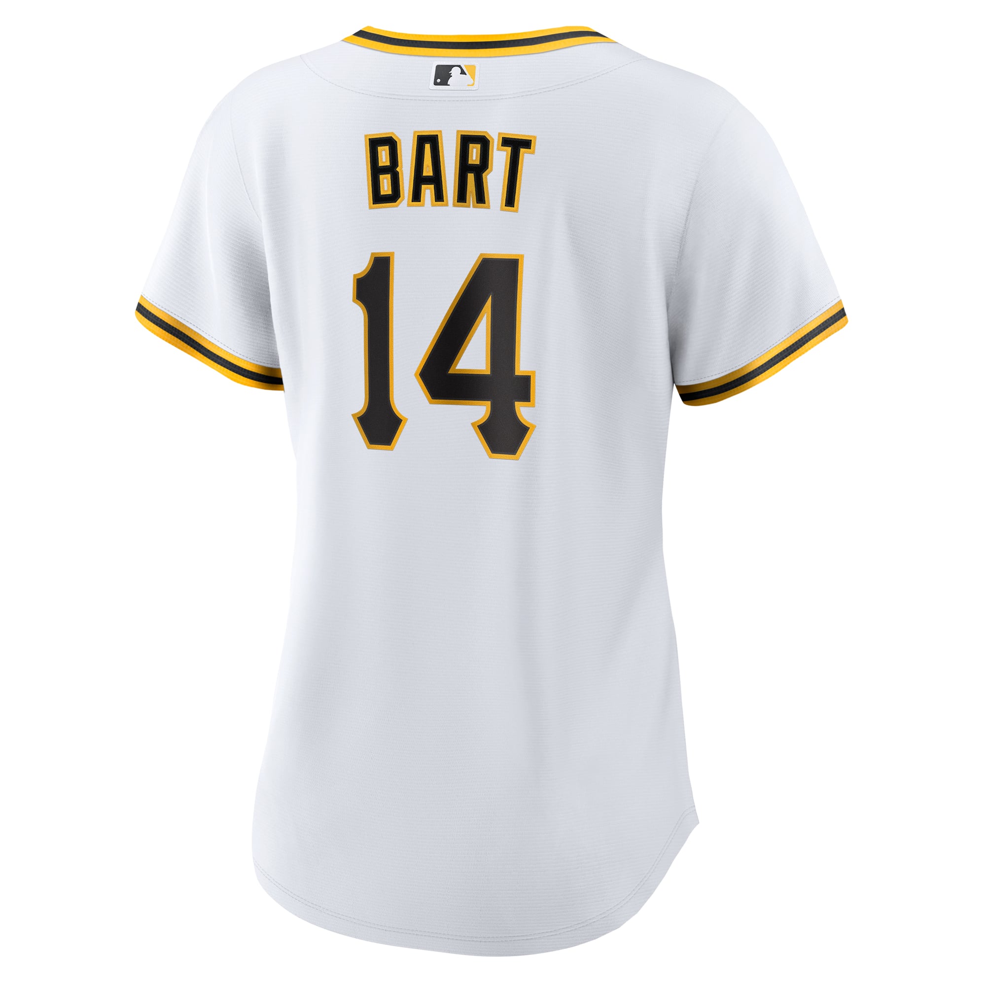 Joey Bart Pittsburgh Pirates Women's Home Jersey - White - Image 4