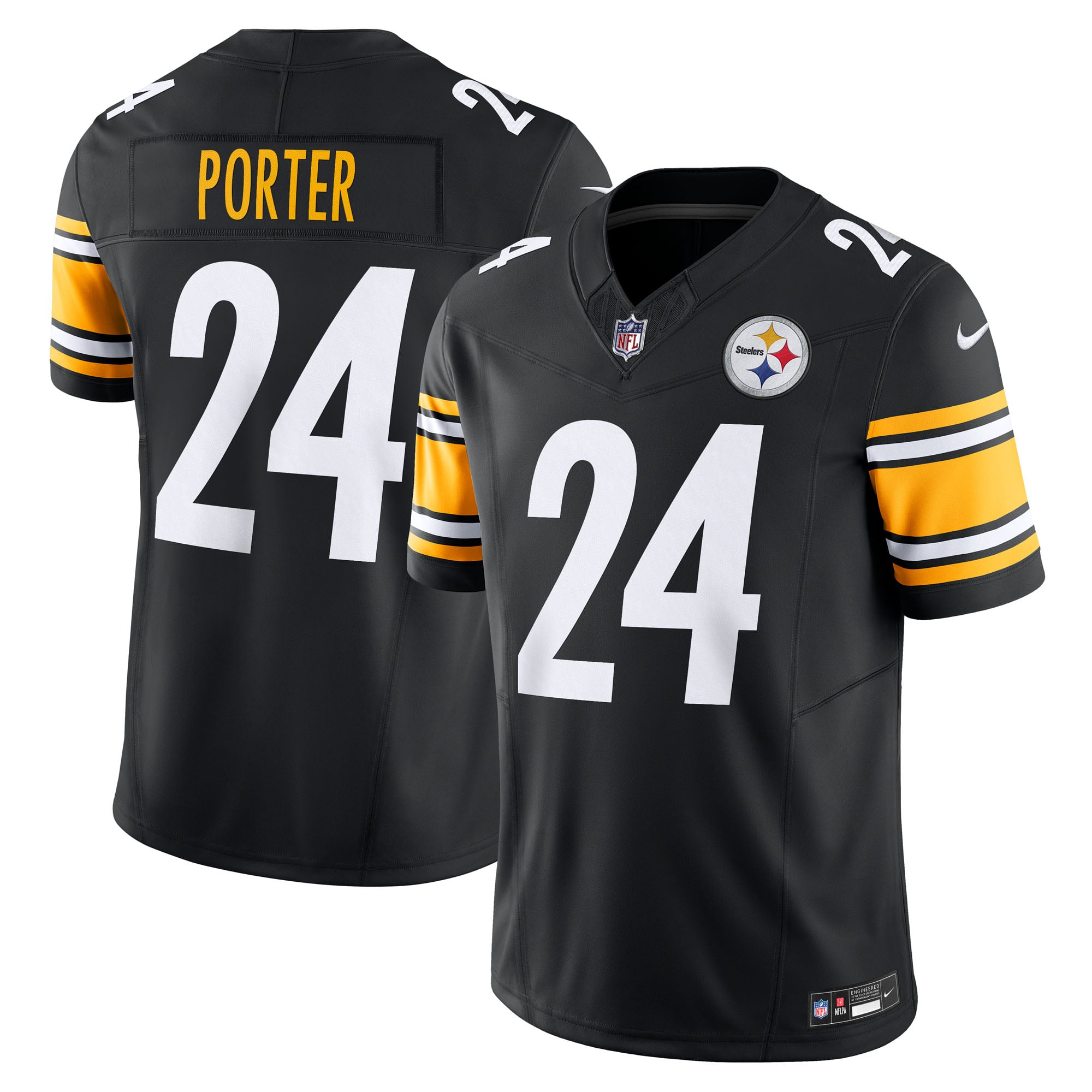 Joey Porter Jr. Pittsburgh Steelers Vapor F.U.S.E. Limited Jersey - Black - Image 2