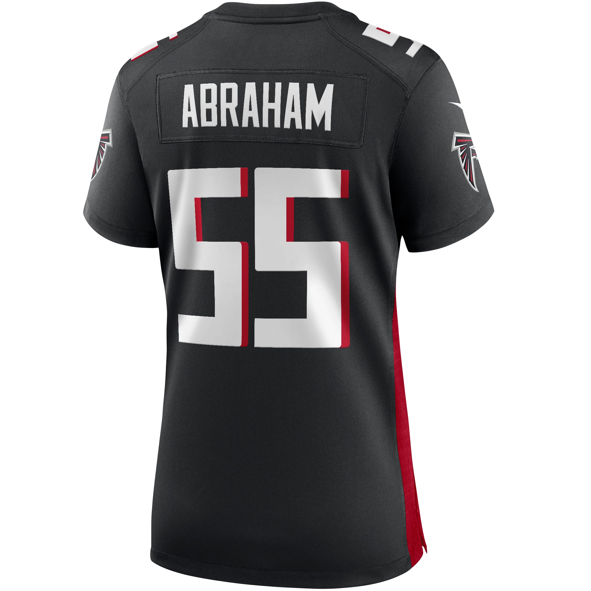 John Abraham Atlanta Falcons Women's Game Retired Player Jersey - Black - Image 4