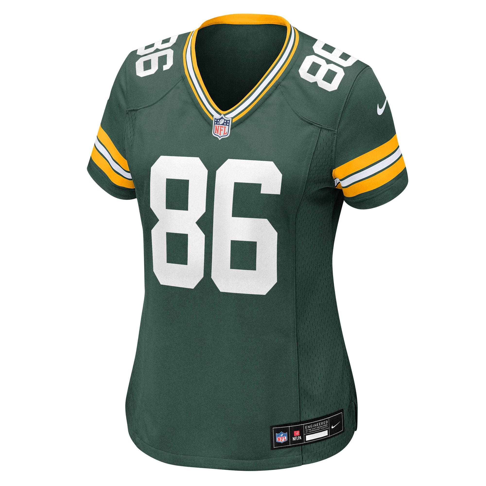 John FitzPatrick Green Bay Packers Women's Team Game Jersey - Green - Image 3