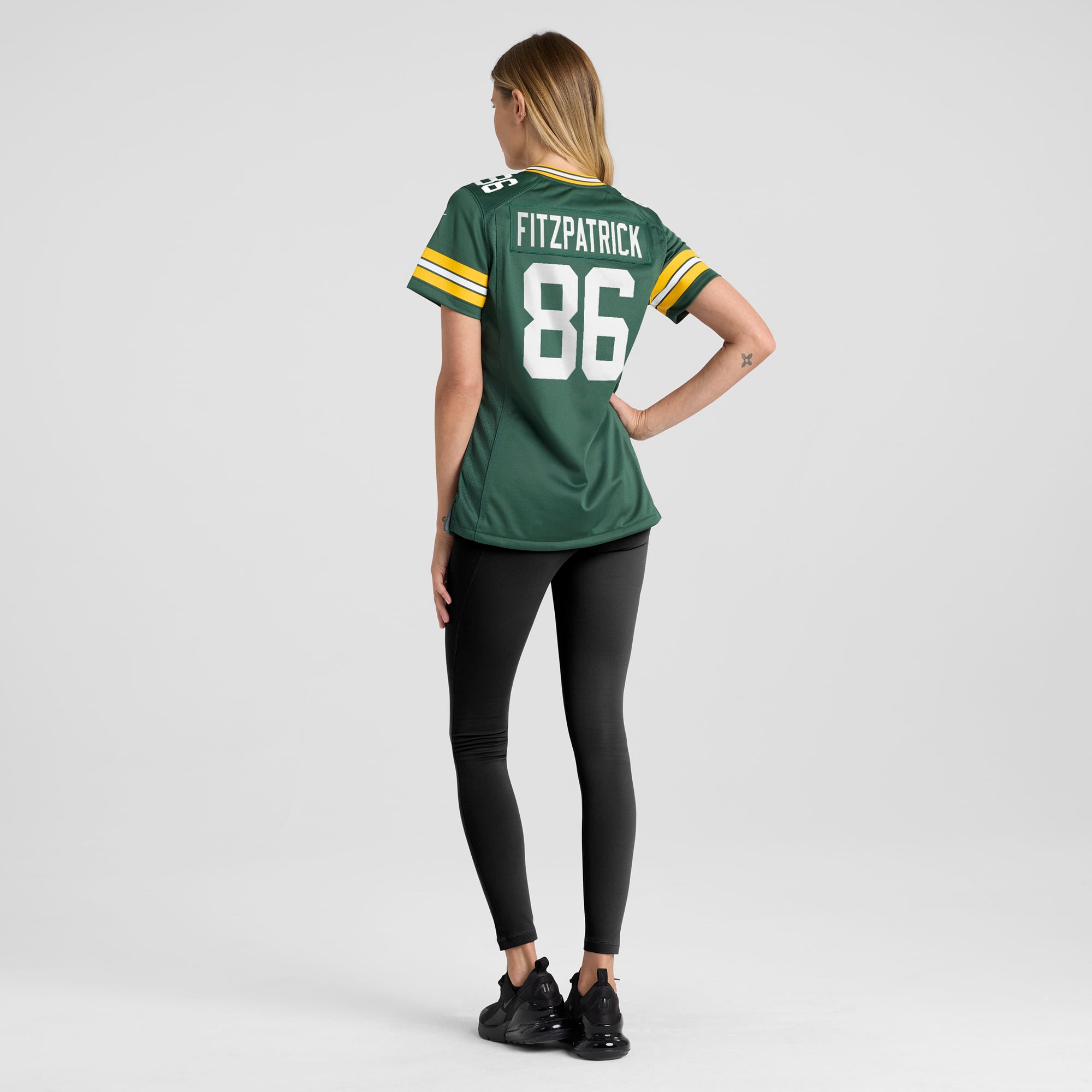 John FitzPatrick Green Bay Packers Women's Team Game Jersey - Green - Image 6