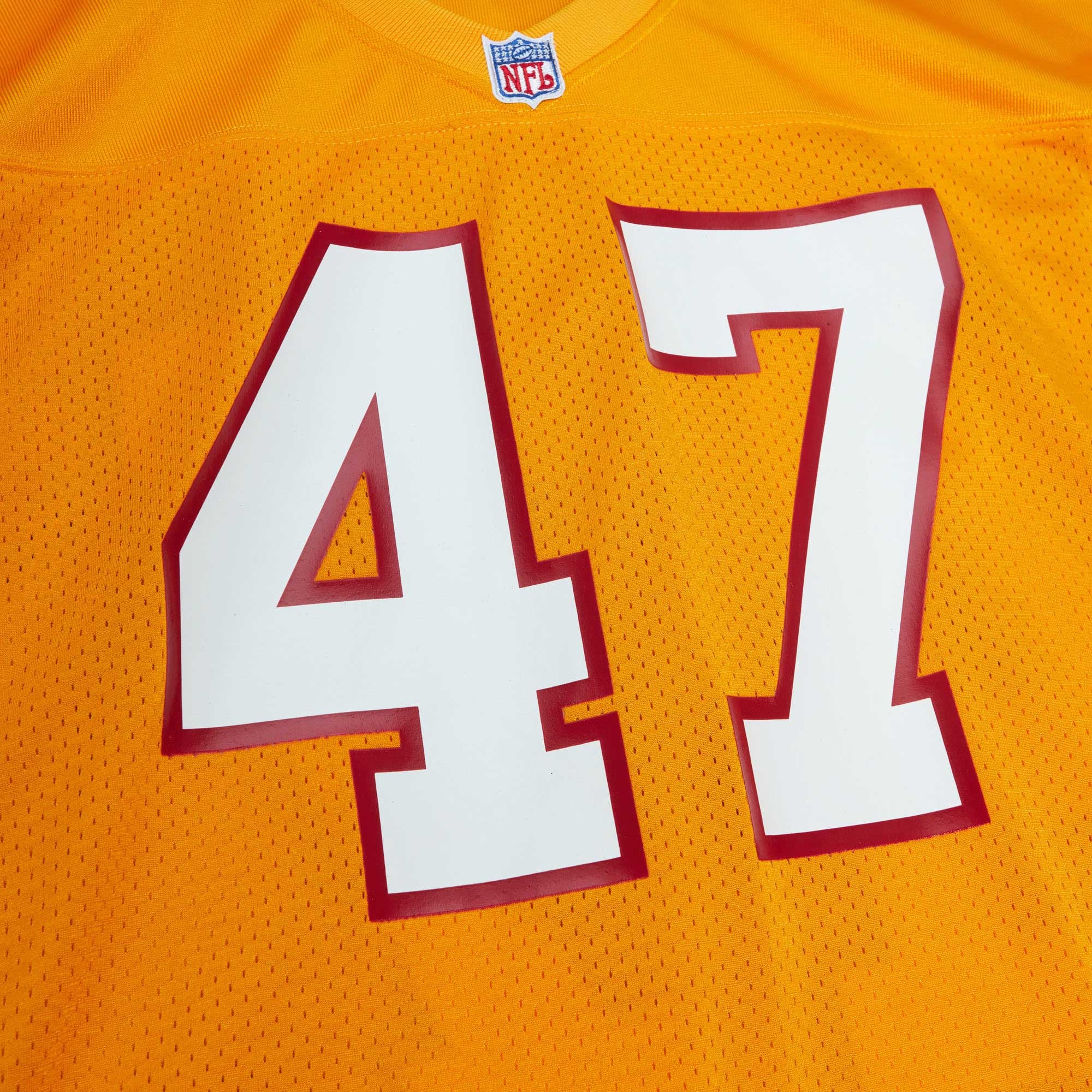 John Lynch Tampa Bay Buccaneers 1993 Throwback Retired Player Jersey - Orange - Image 5