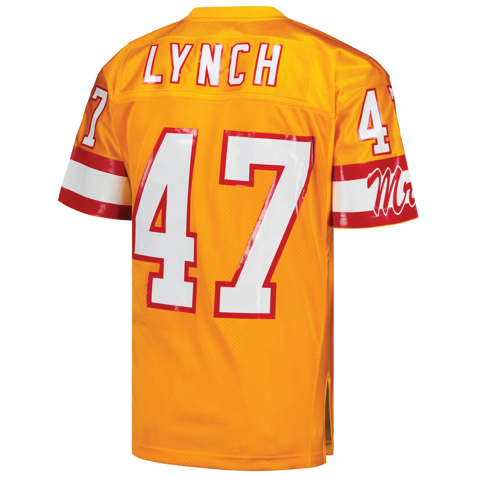 John Lynch Tampa Bay Buccaneers 1993 Throwback Retired Player Jersey - Orange - Image 4