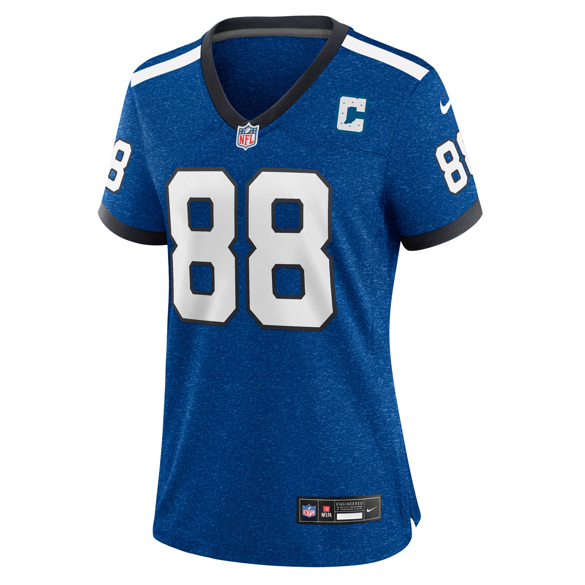 John Mackey Indianapolis Colts Women's Indiana Nights Alternate Game Jersey - Royal - Blue - Image 3