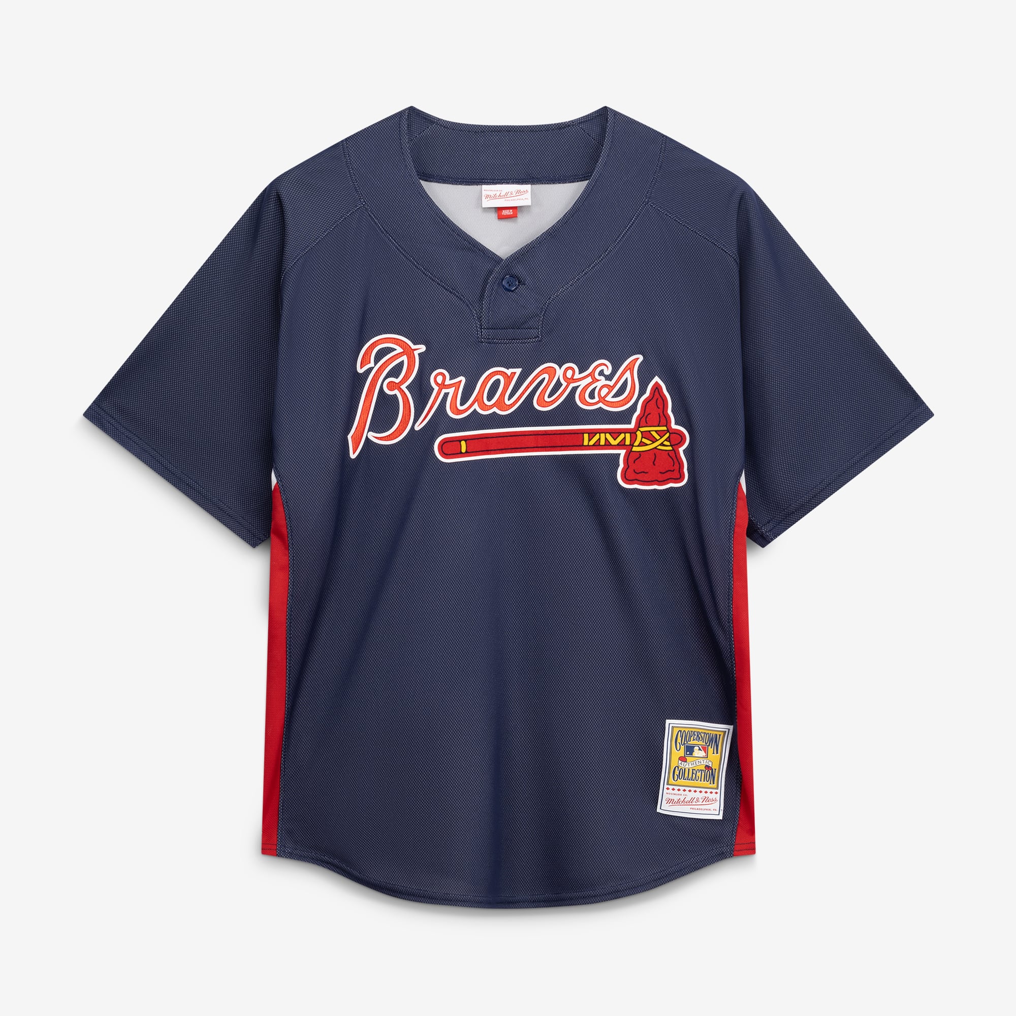 John Smoltz Atlanta Braves Batting Practice Jersey - Navy - Image 3