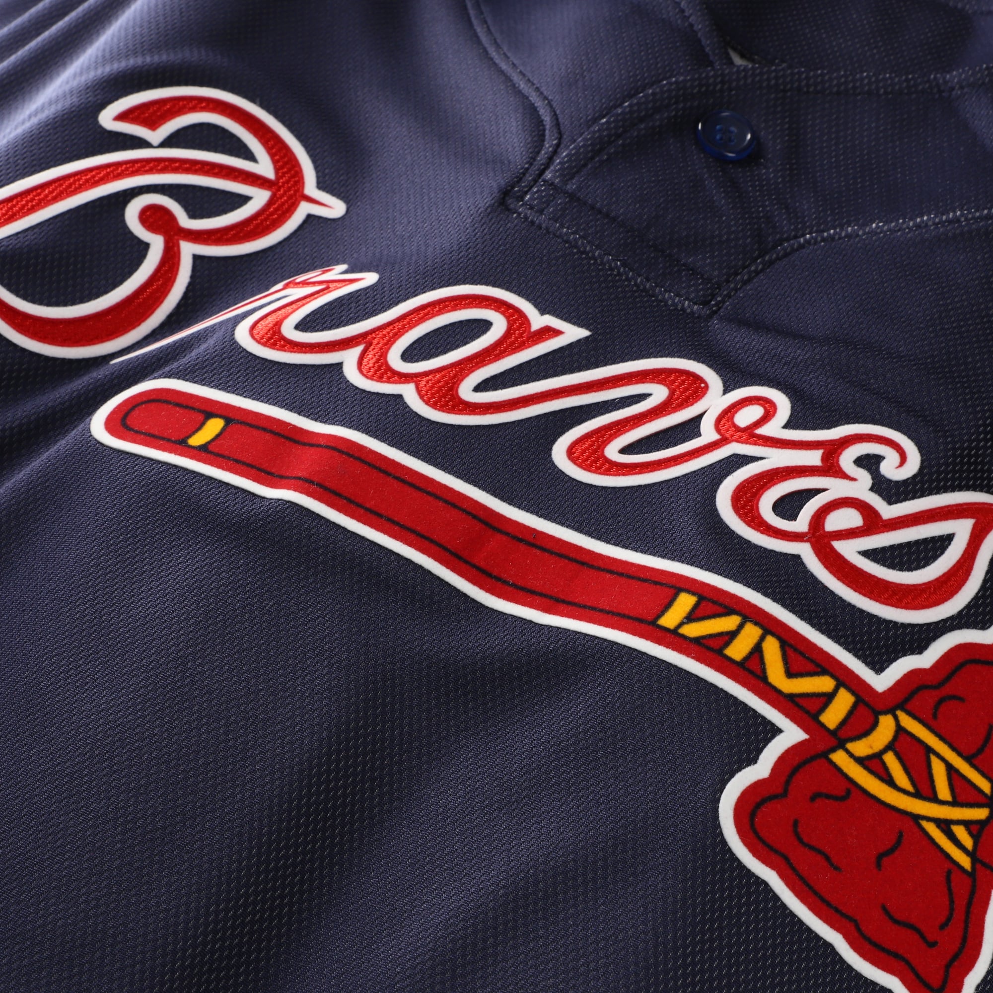 John Smoltz Atlanta Braves Batting Practice Jersey - Navy - Image 5