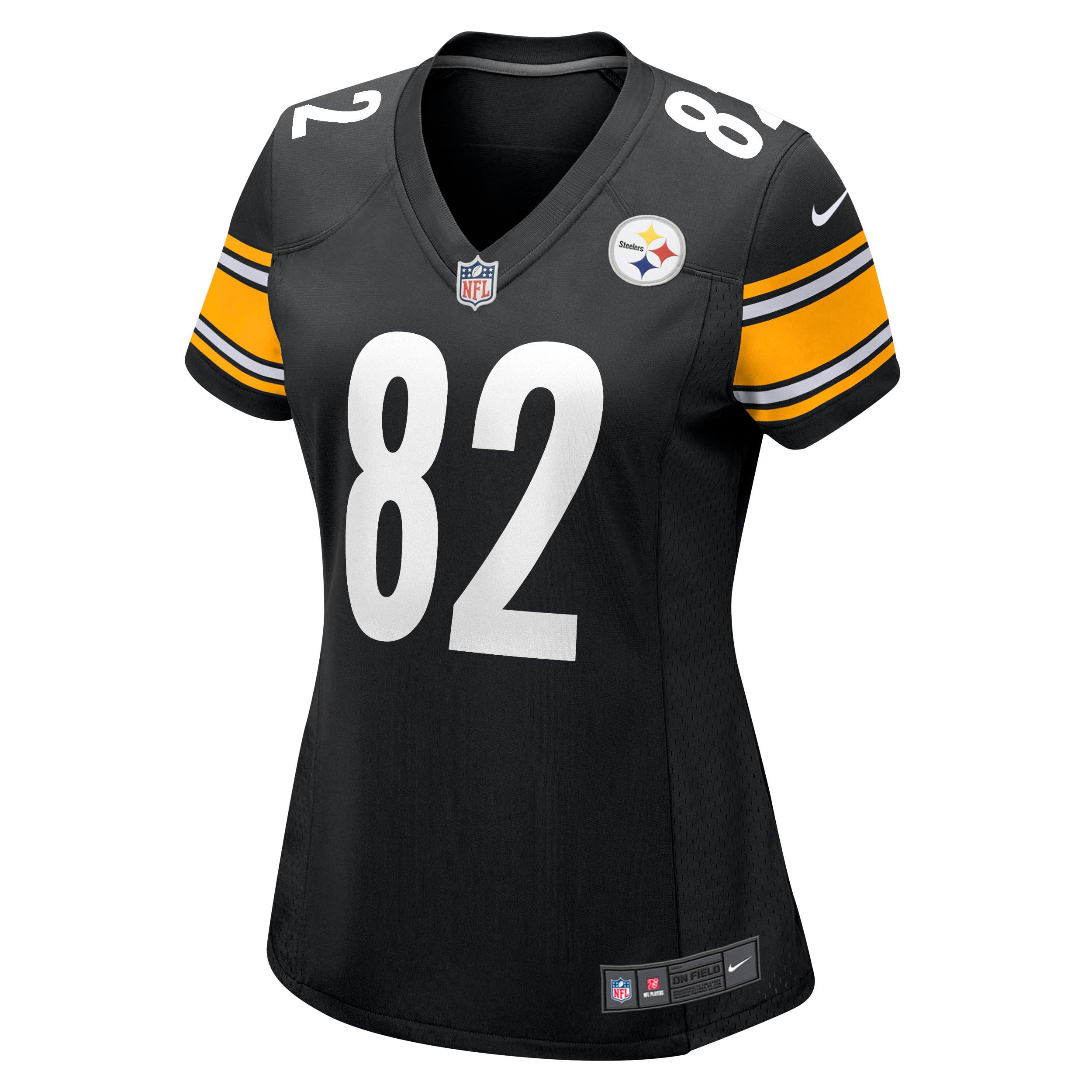 John Stallworth Pittsburgh Steelers Women's Retired Player Jersey - Black - Image 3