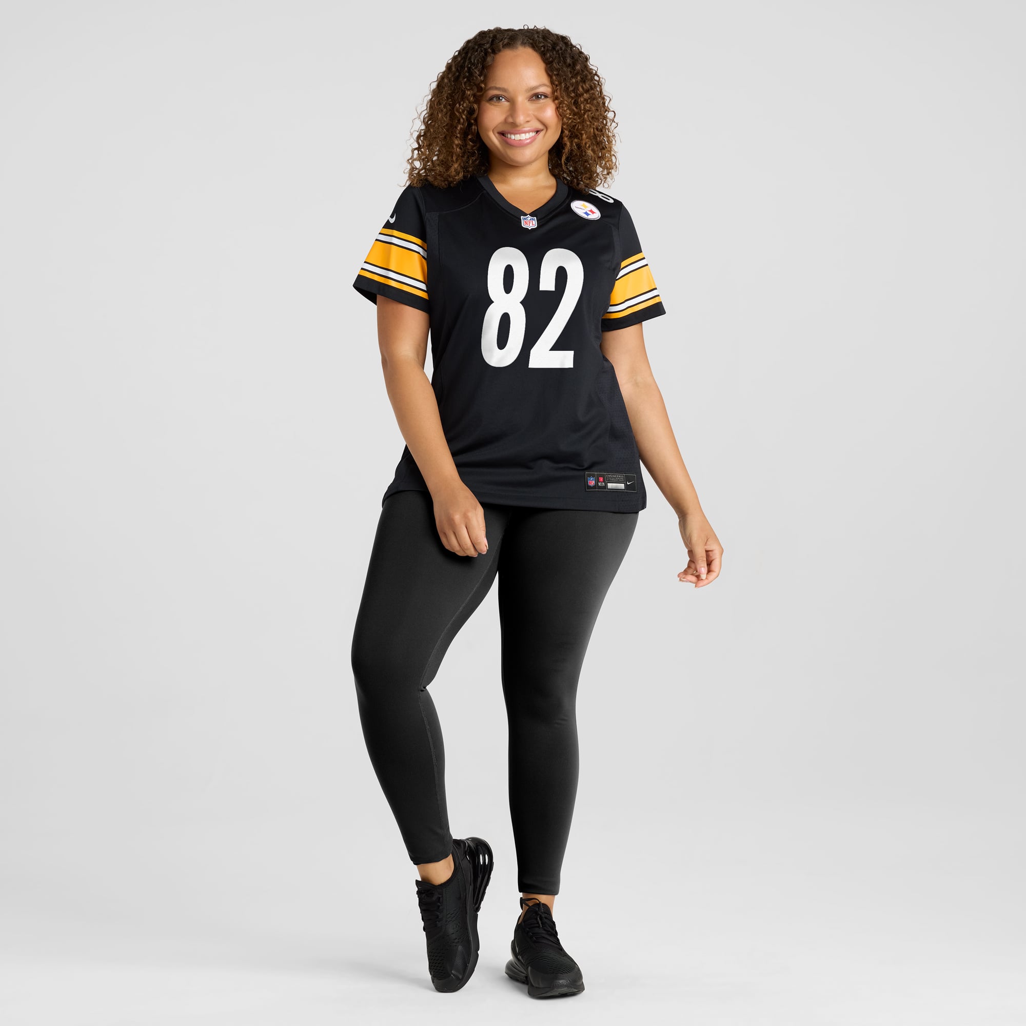 John Stallworth Pittsburgh Steelers Women's Retired Player Jersey - Black - Image 7
