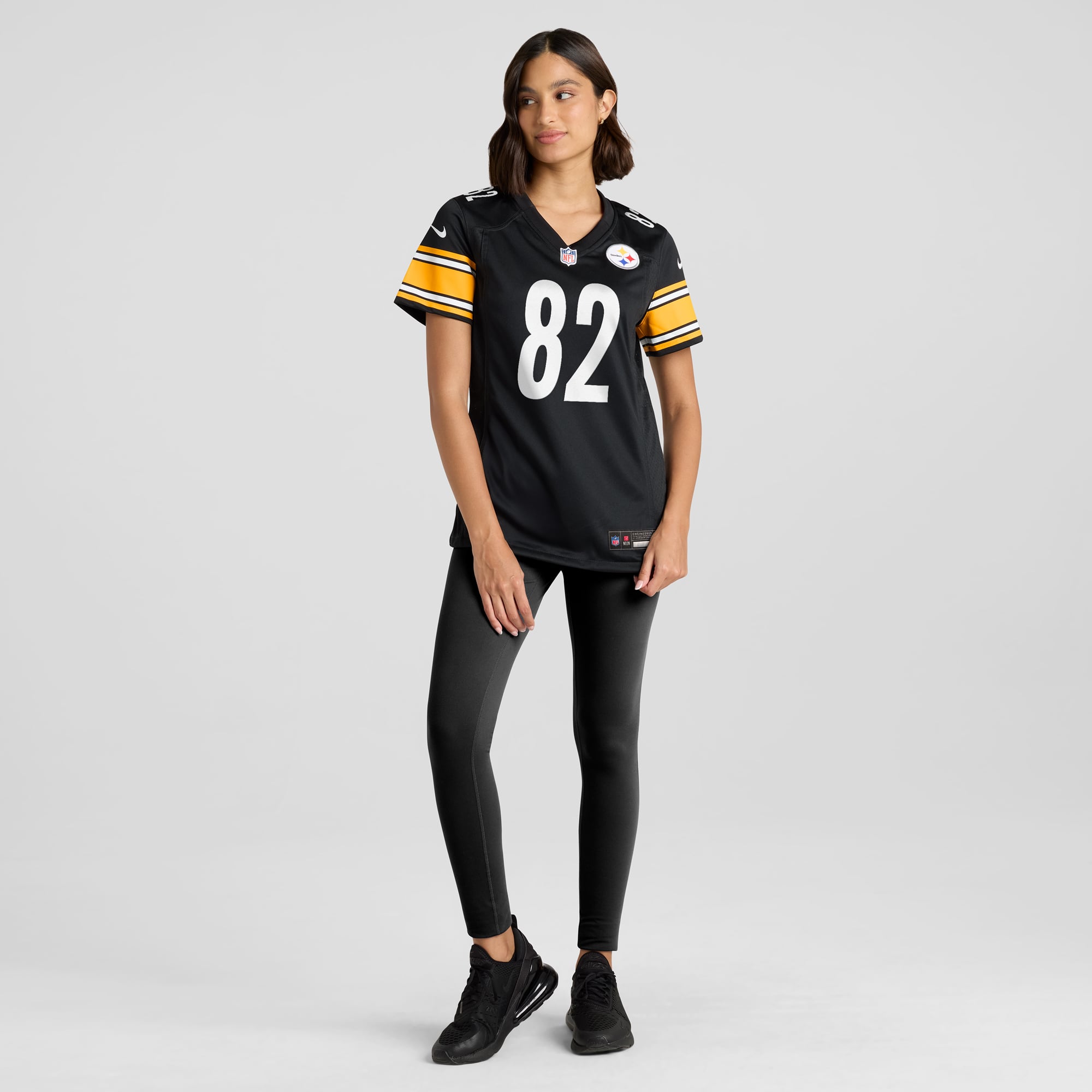 John Stallworth Pittsburgh Steelers Women's Retired Player Jersey - Black - Image 5