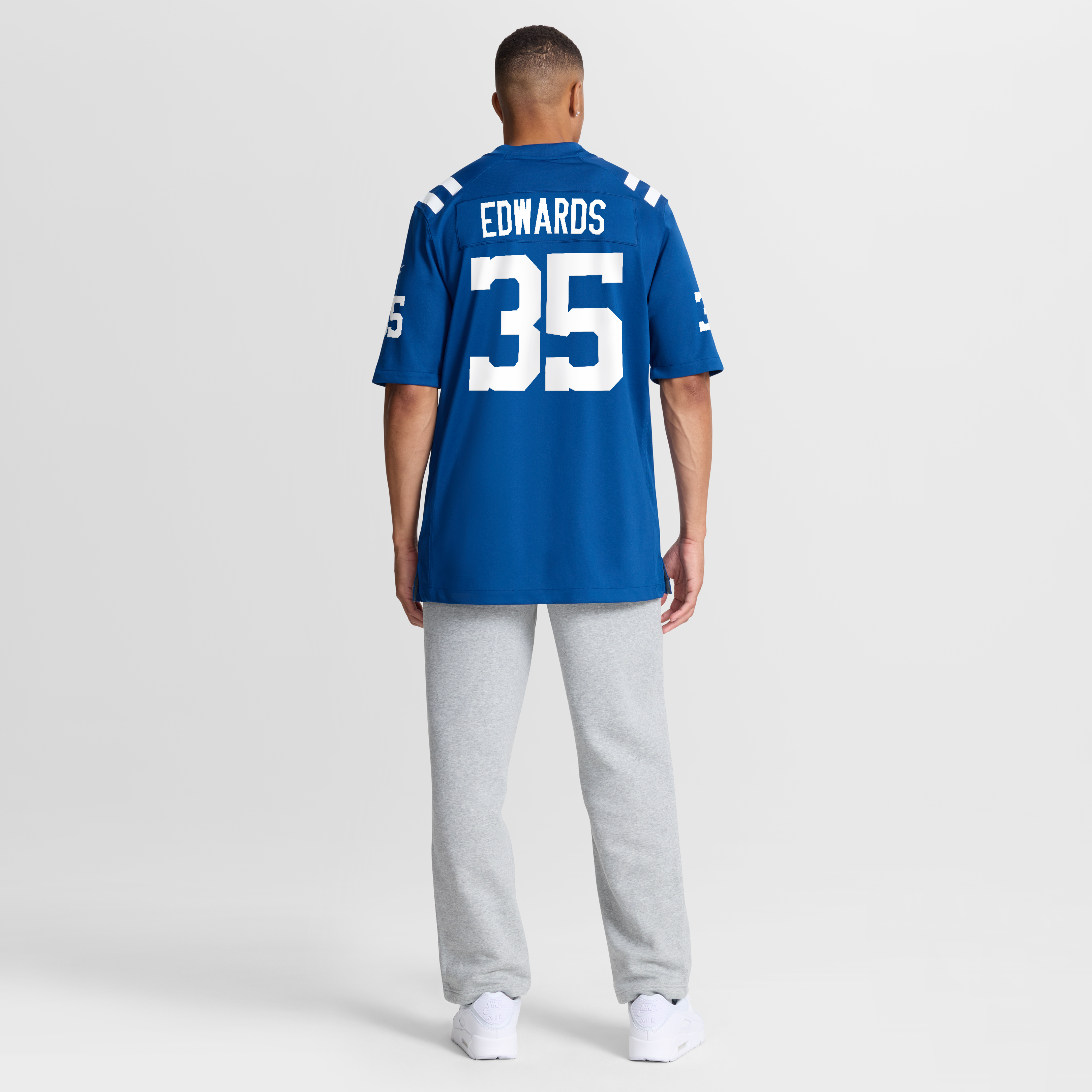 Johnathan Edwards Indianapolis Colts Team Game Jersey - Royal - Image 9