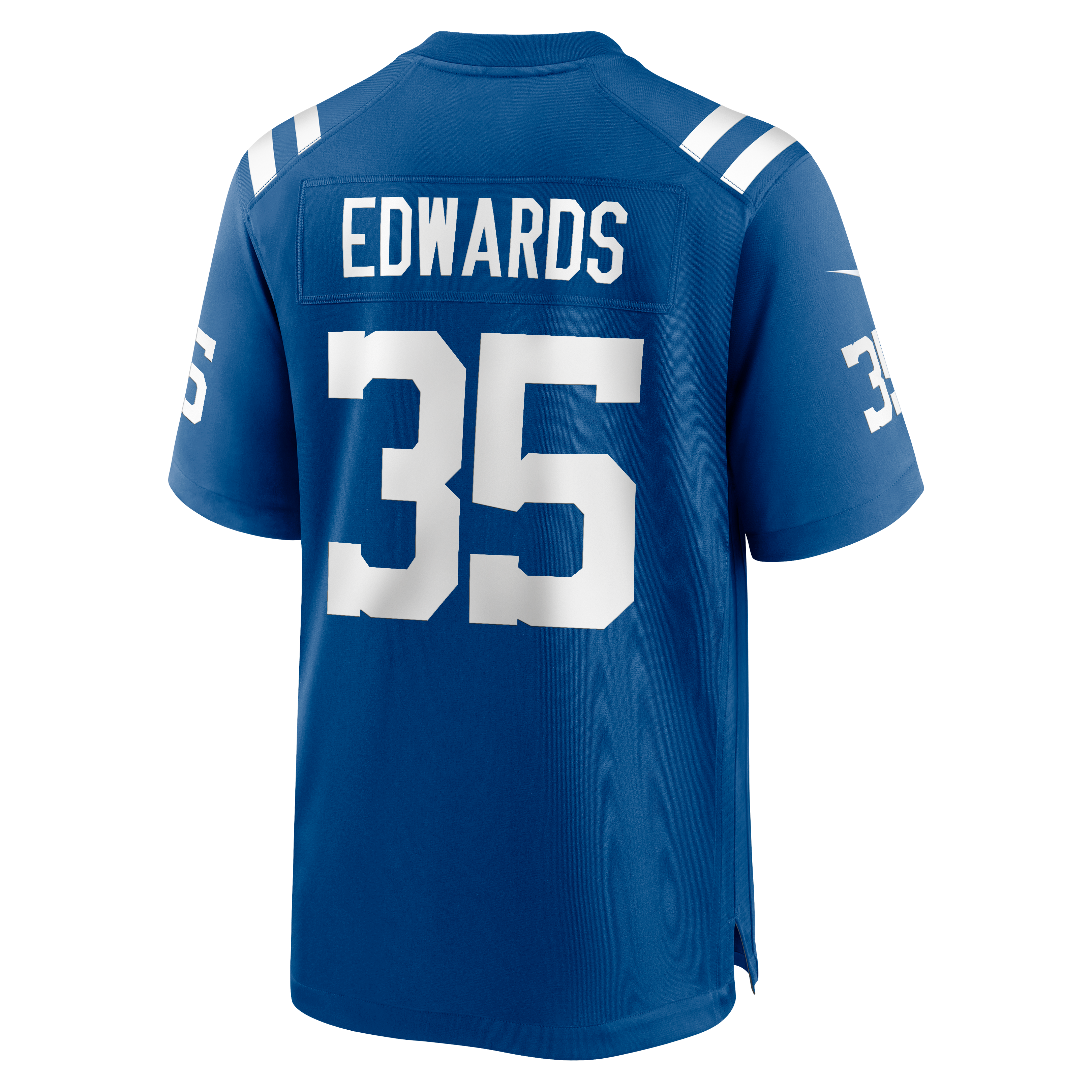 Johnathan Edwards Indianapolis Colts Team Game Jersey - Royal - Image 4