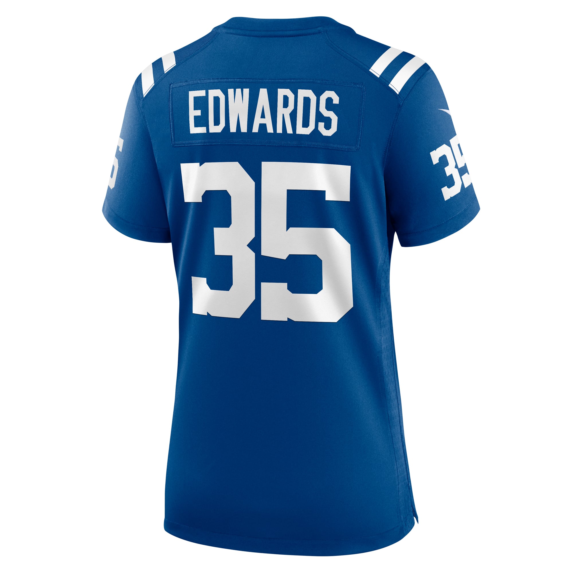 Johnathan Edwards Indianapolis Colts Women's Team Game Jersey - Royal - Image 4