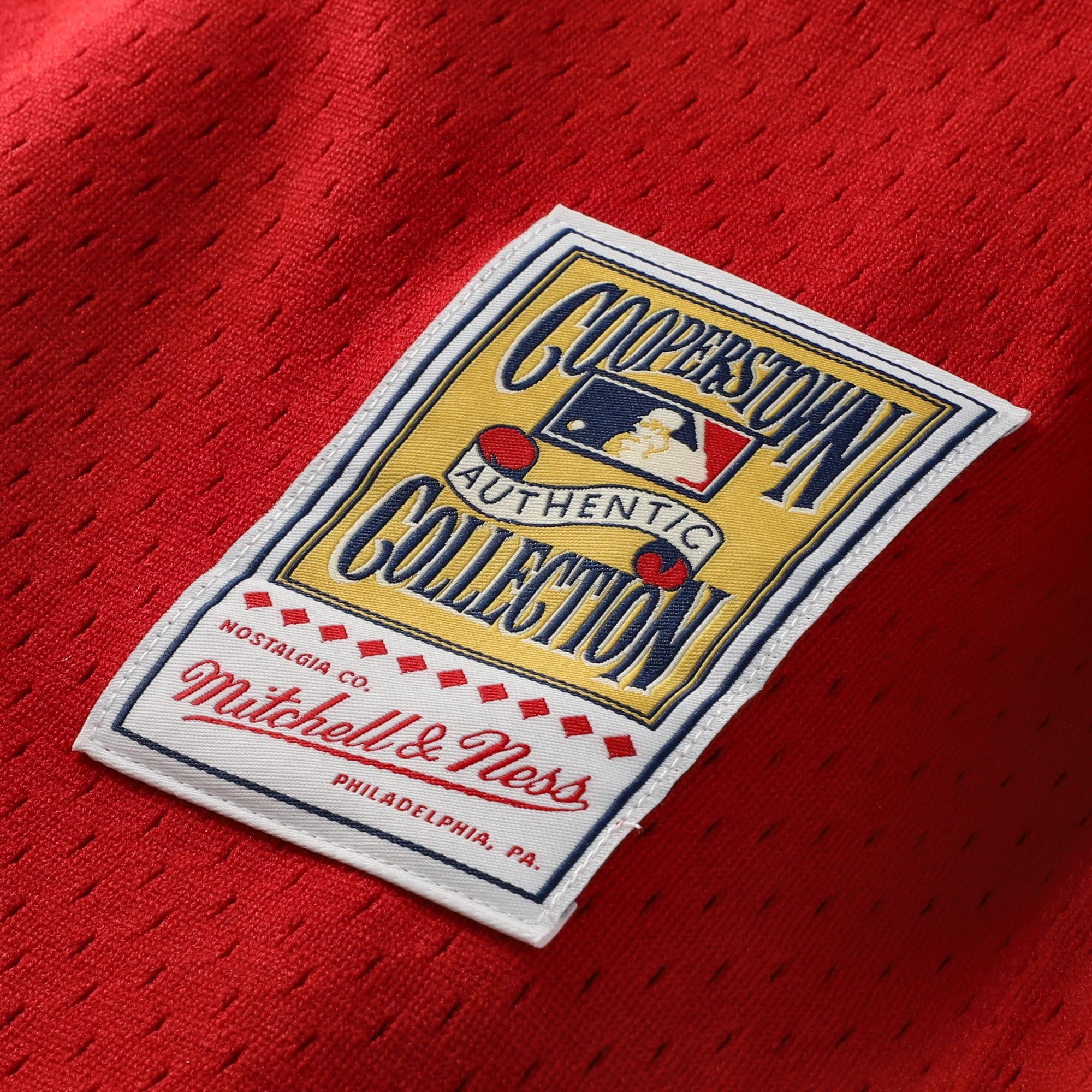 Johnny Bench Cincinnati Reds Cooperstown Collection Big & Tall Mesh Batting Practice Jersey - Red - Image 8