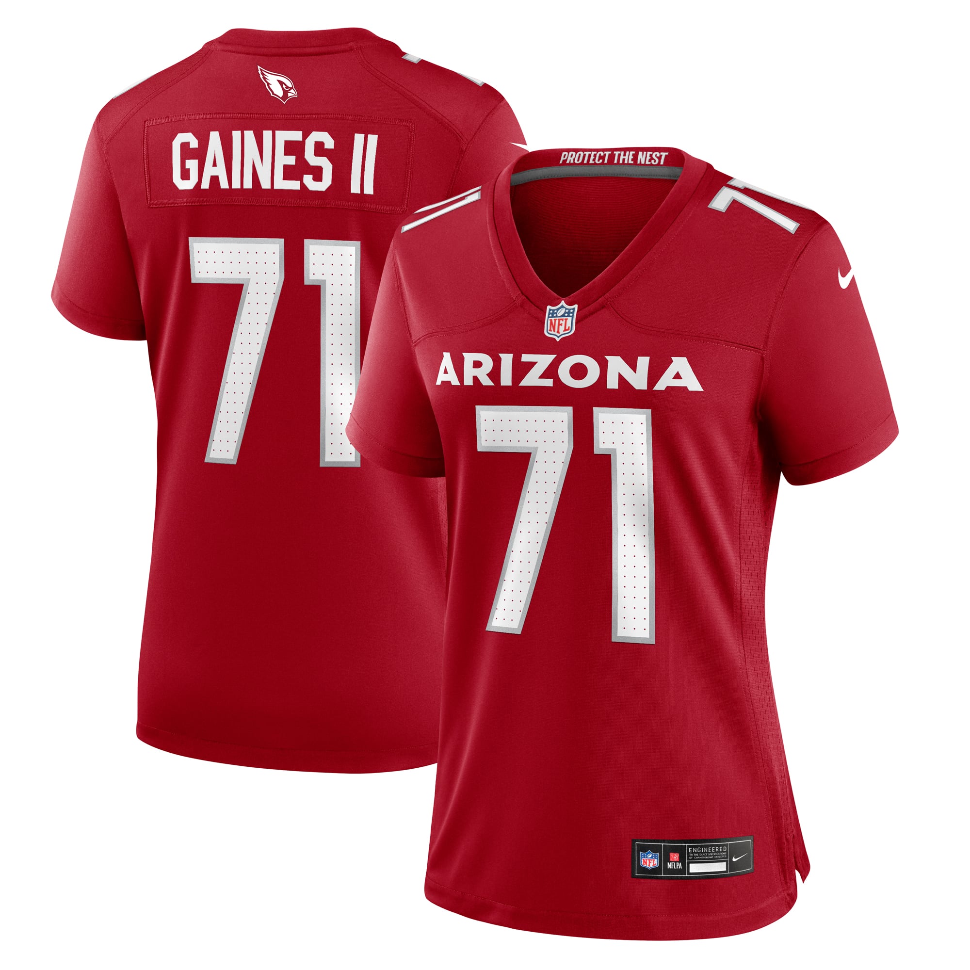 Jon Gaines II Arizona Cardinals Women's Team Game Jersey - Cardinal