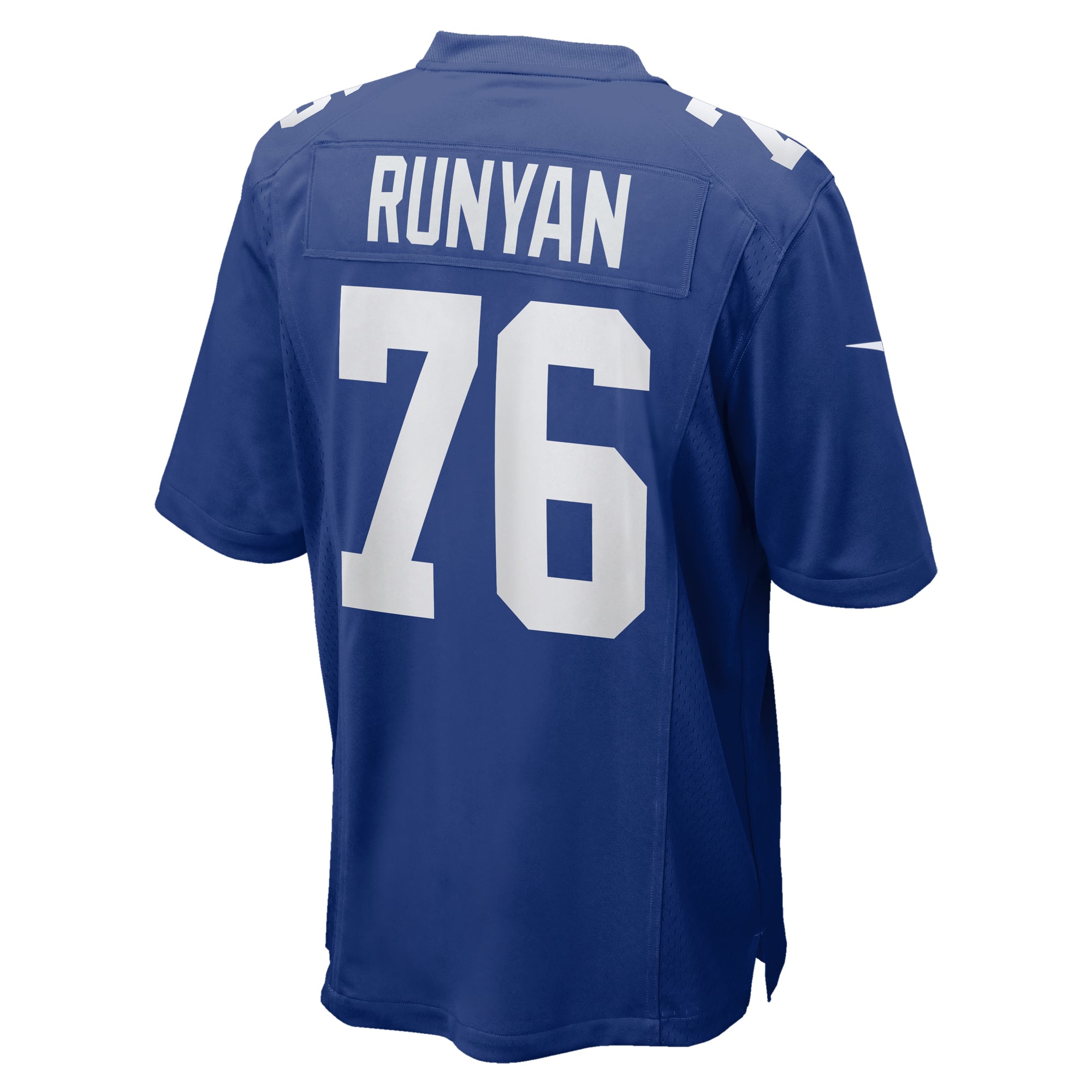 Jon Runyan New York Giants Team Game Jersey - Royal - Image 4
