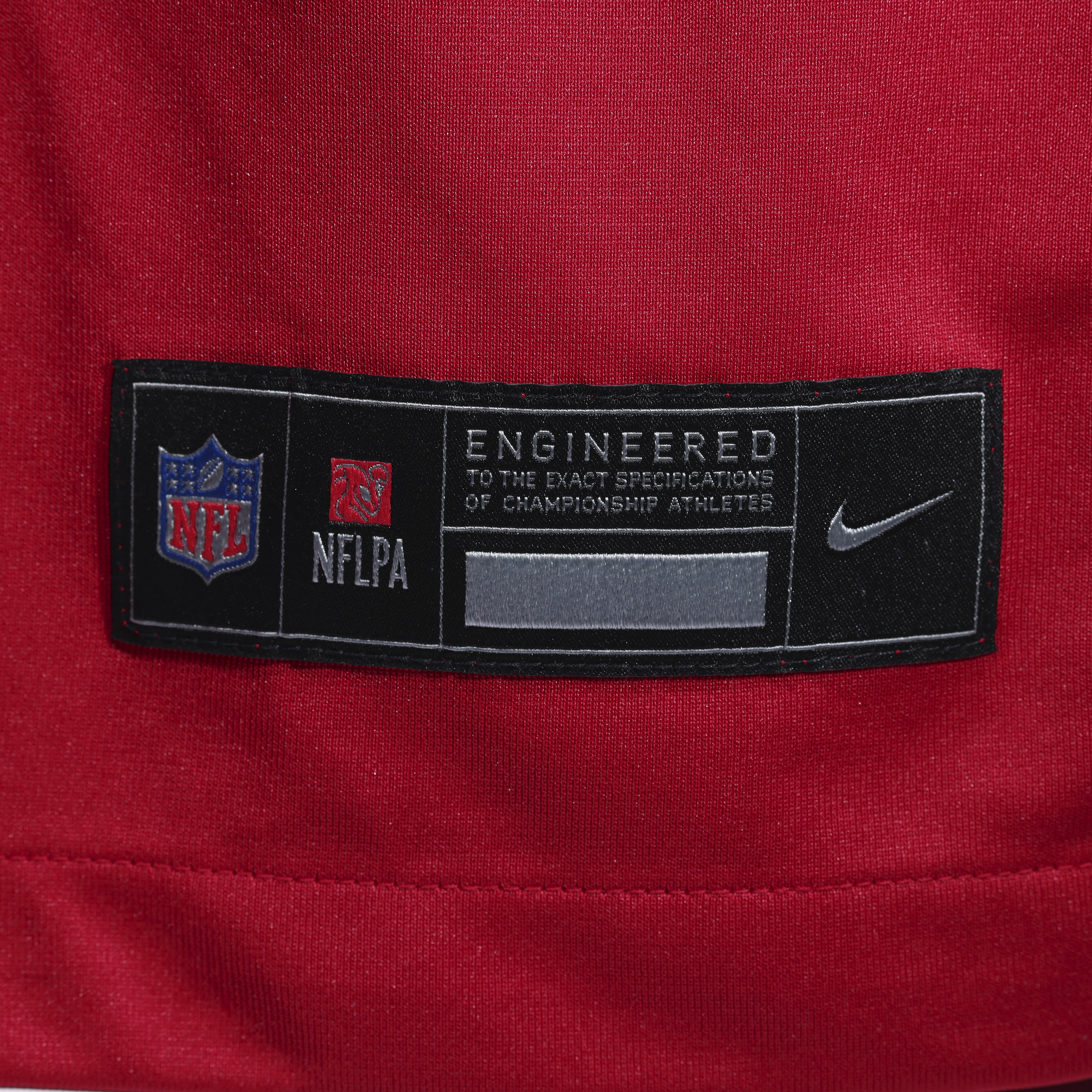 Jon Weeks San Francisco 49ers Team Game Jersey - Scarlet - Image 7