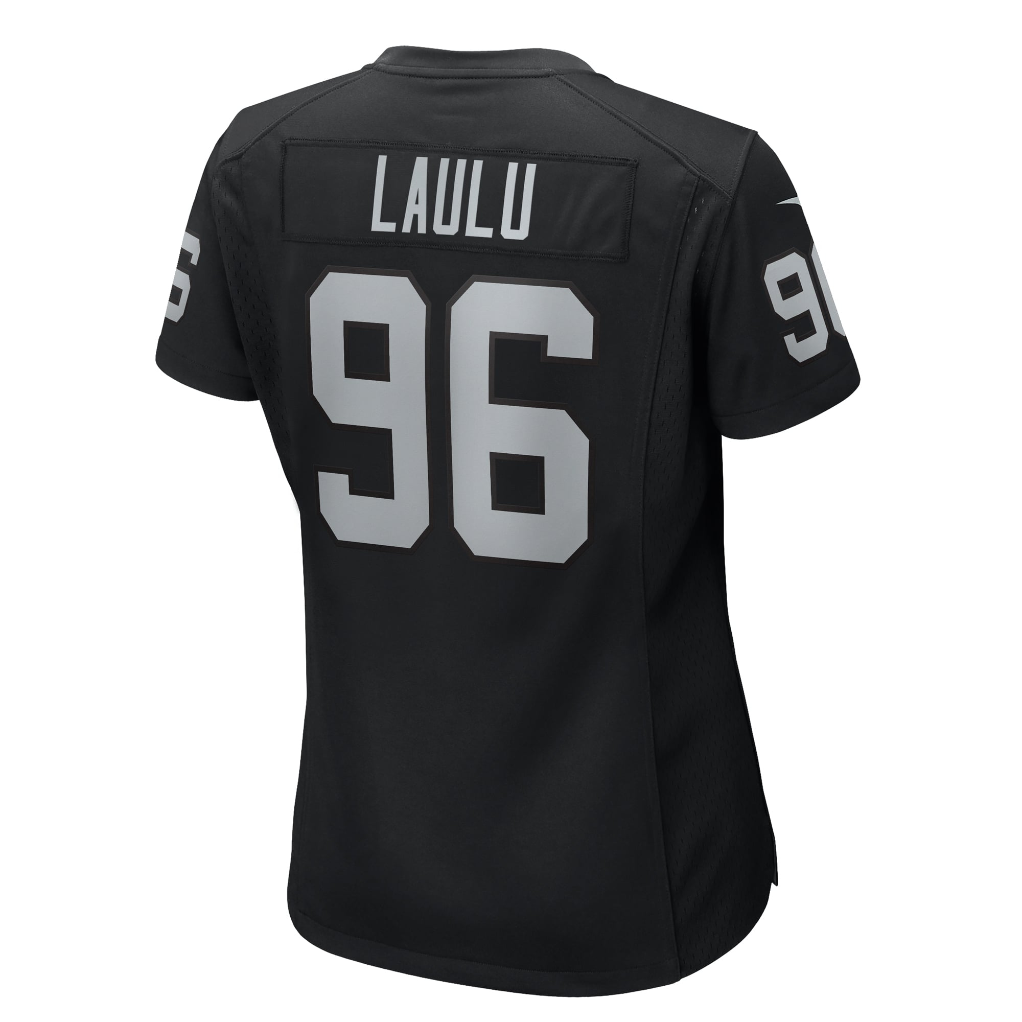 Jonah Laulu Las Vegas Raiders Women's Game Jersey - Black - Image 4