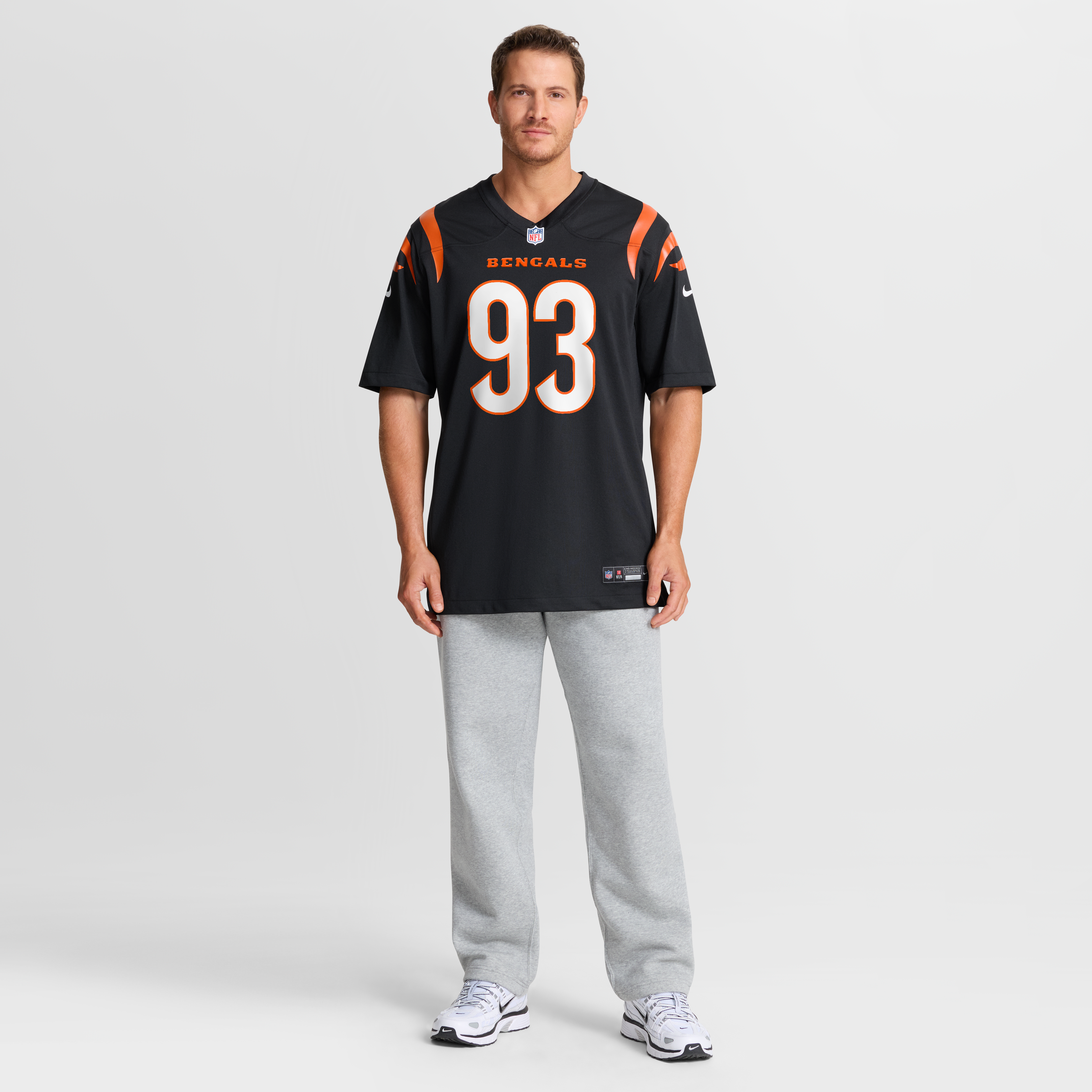 Jonathan Allen Cincinnati Bengals Team Game Jersey - Black - Image 5