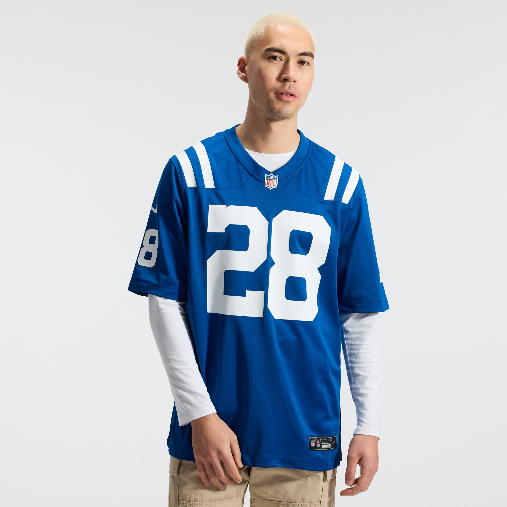 Jonathan Taylor Indianapolis Colts Player Game Jersey - Royal - Image 3