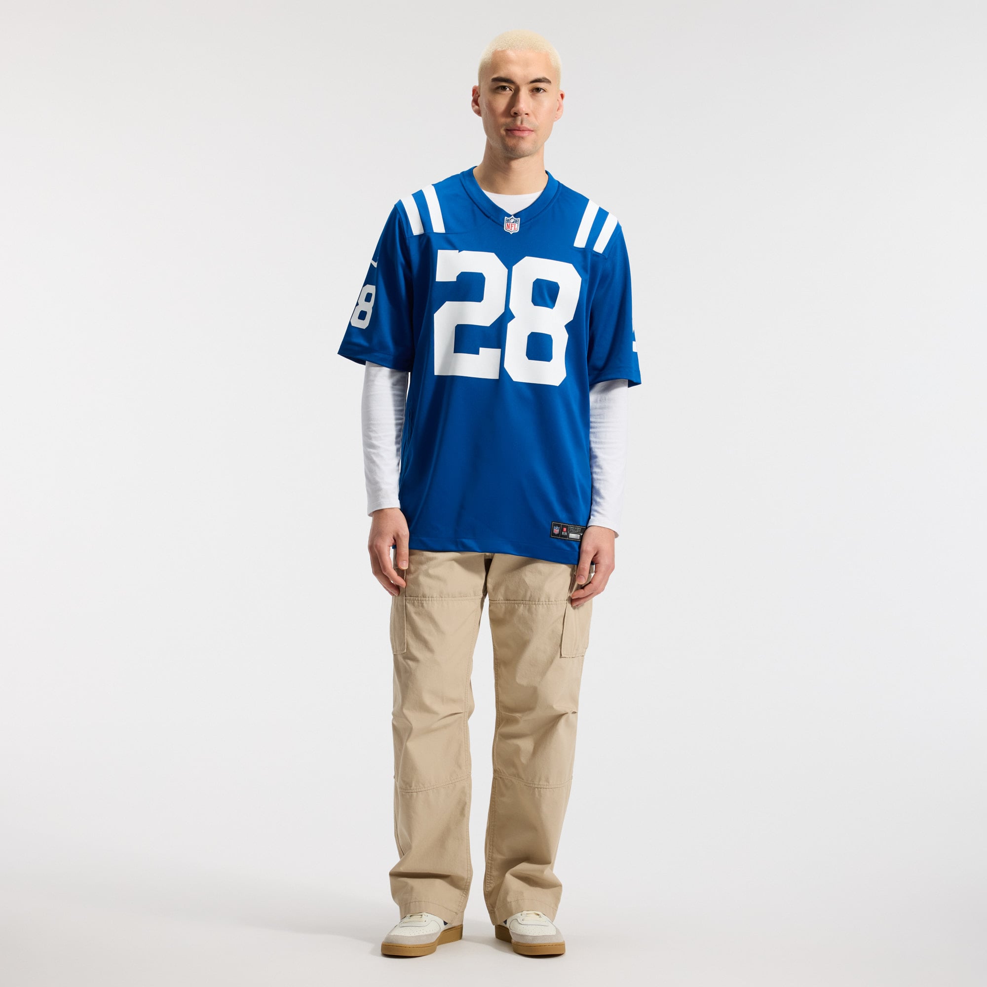 Jonathan Taylor Indianapolis Colts Player Game Jersey - Royal - Image 5