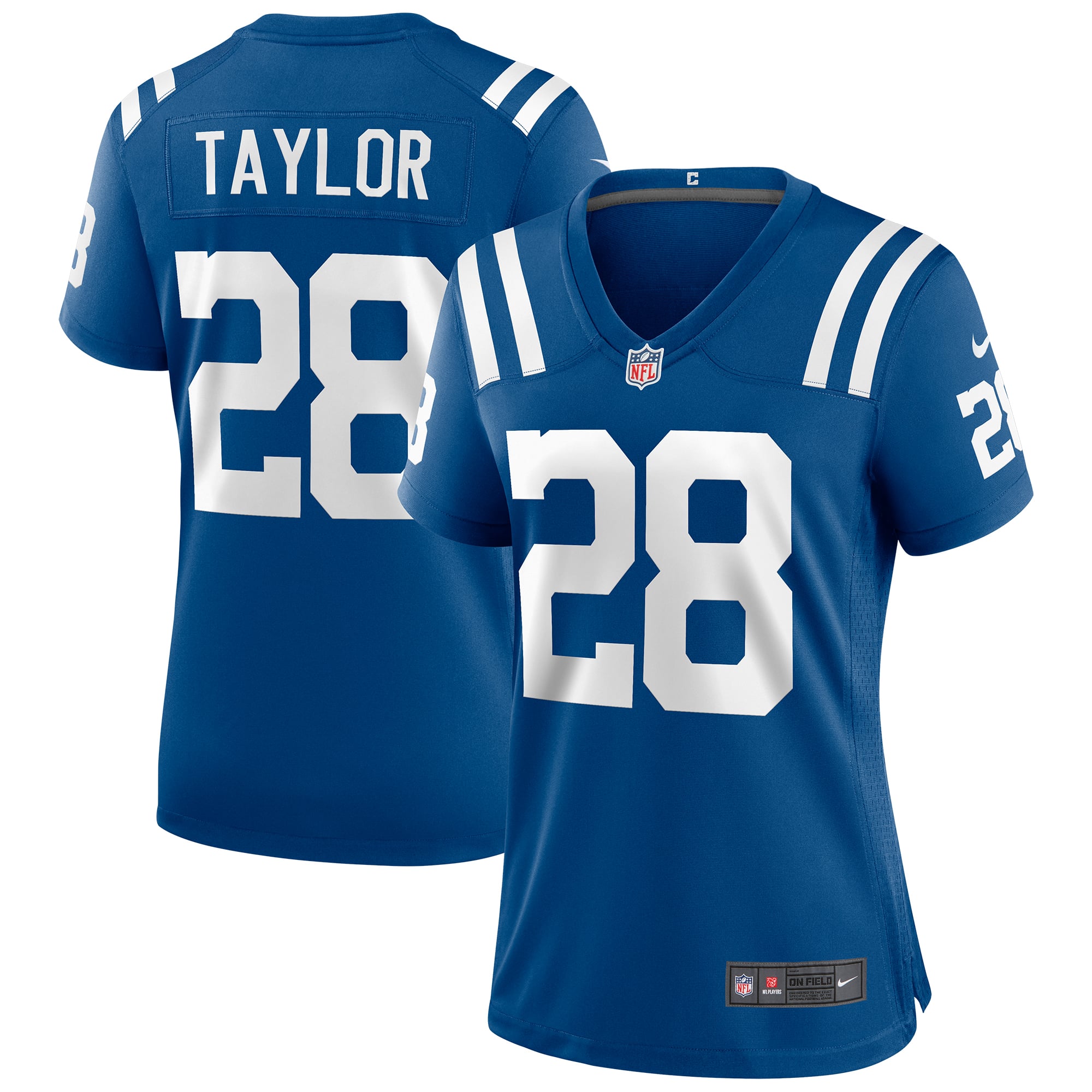 Jonathan Taylor Indianapolis Colts Women's Game Jersey - Royal - Image 2
