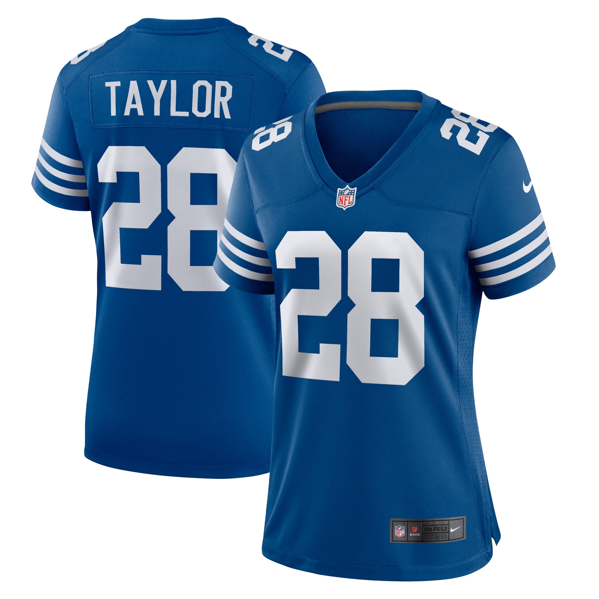 Jonathan Taylor Indianapolis Colts Women's Game Player Jersey - Royal - Image 2