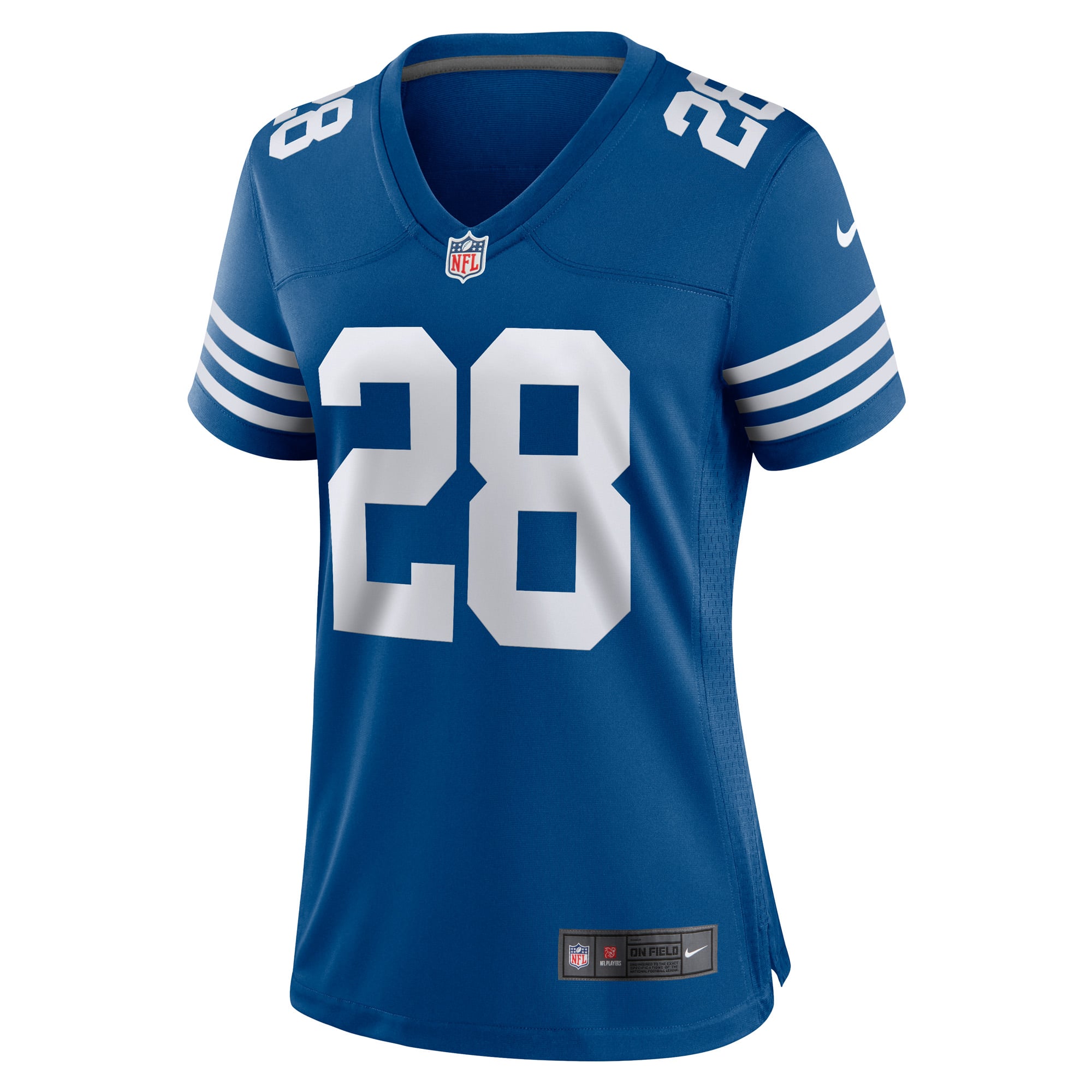 Jonathan Taylor Indianapolis Colts Women's Game Player Jersey - Royal - Image 3
