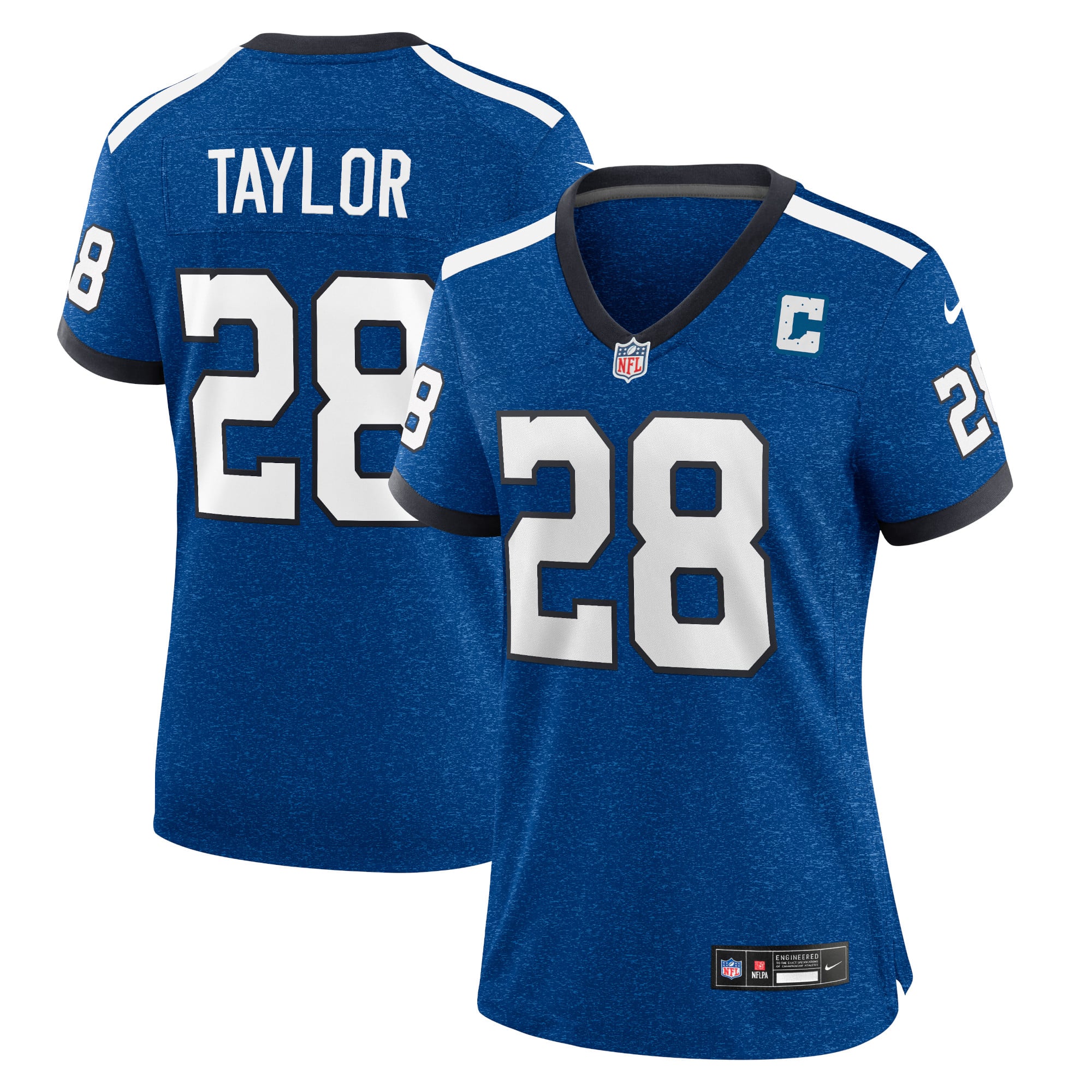 Jonathan Taylor Indianapolis Colts Women's Indiana Nights Alternate Game Jersey - Royal - Image 2