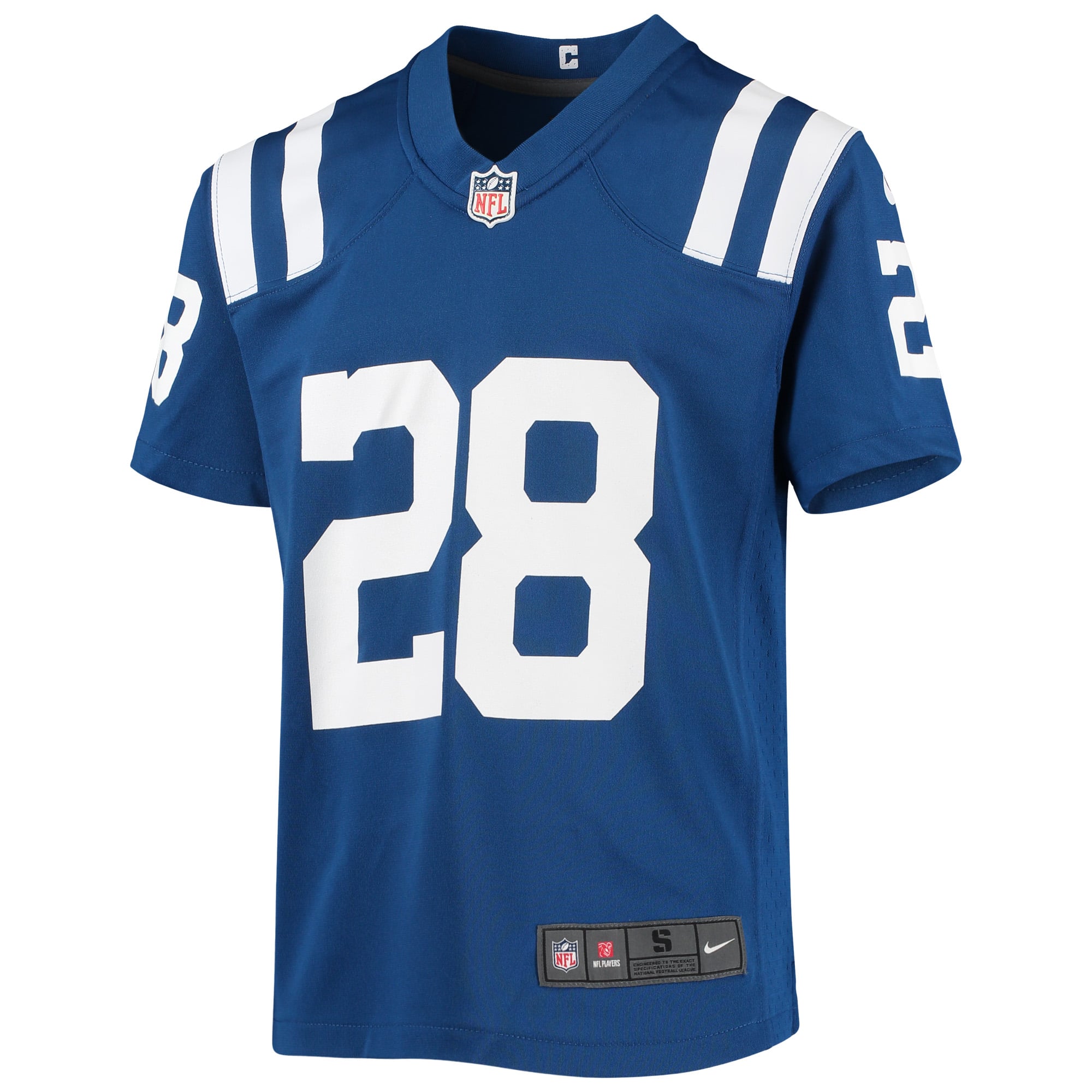 Jonathan Taylor Indianapolis Colts Youth Game Jersey - Royal - Image 3