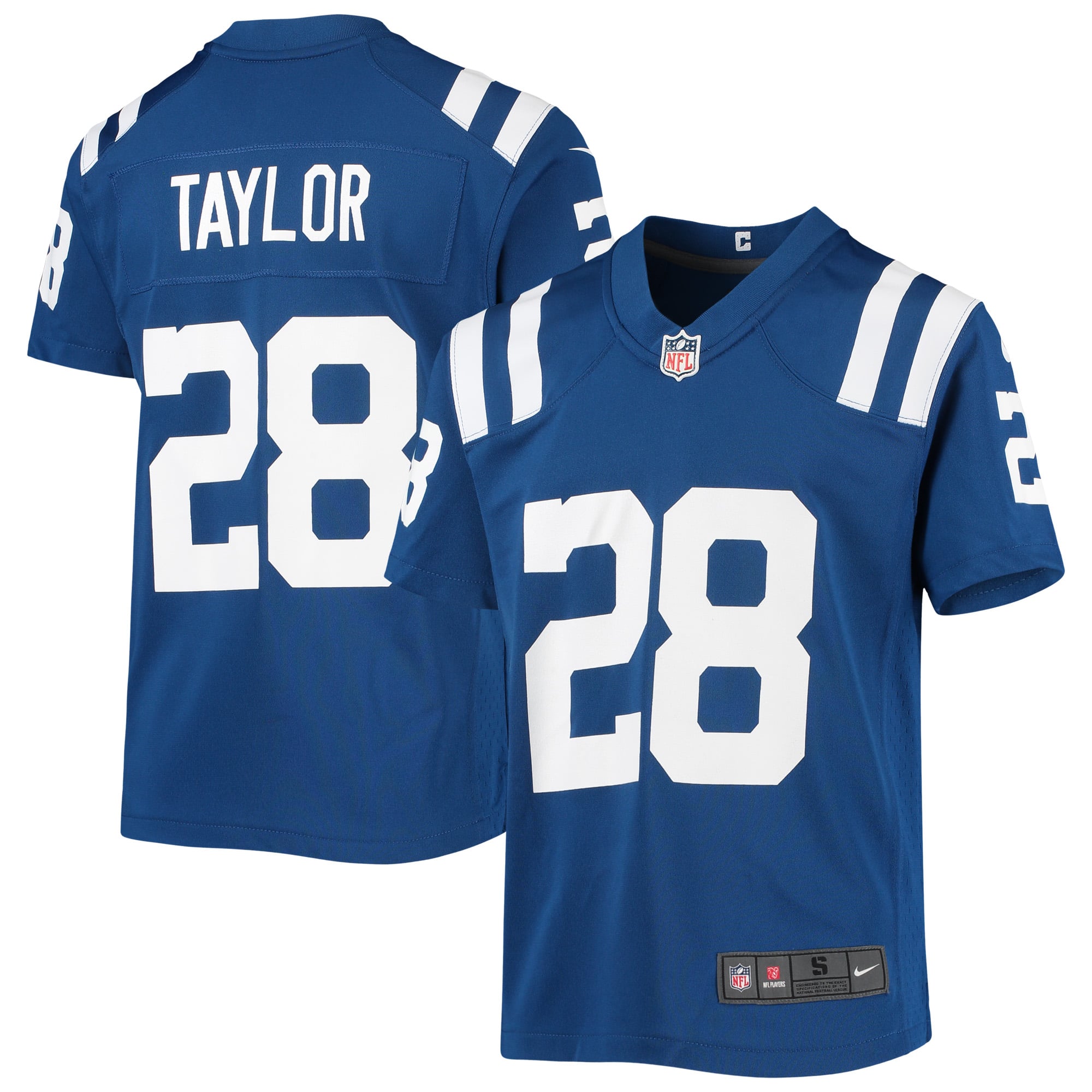 Jonathan Taylor Indianapolis Colts Youth Game Jersey - Royal - Image 2