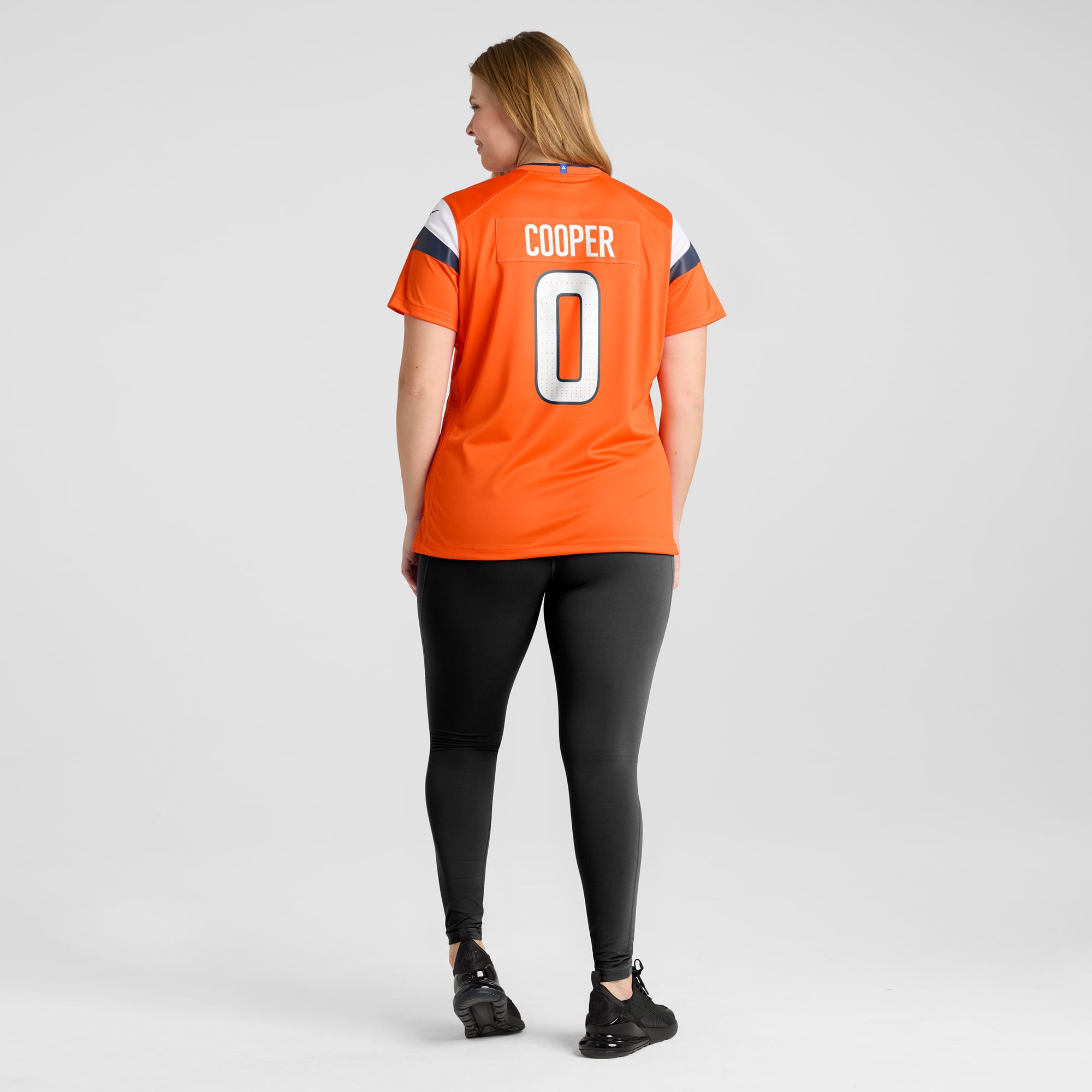 Jonathon Cooper Denver Broncos Women's Team Game Jersey - Orange - Image 8