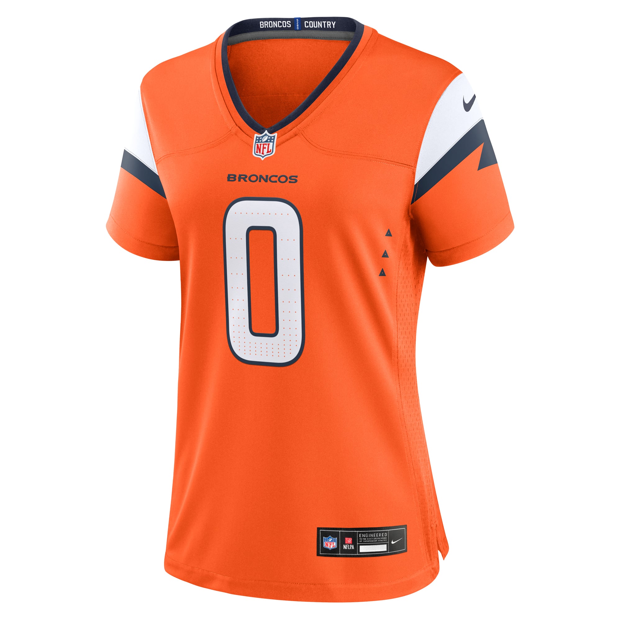 Jonathon Cooper Denver Broncos Women's Team Game Jersey - Orange - Image 3