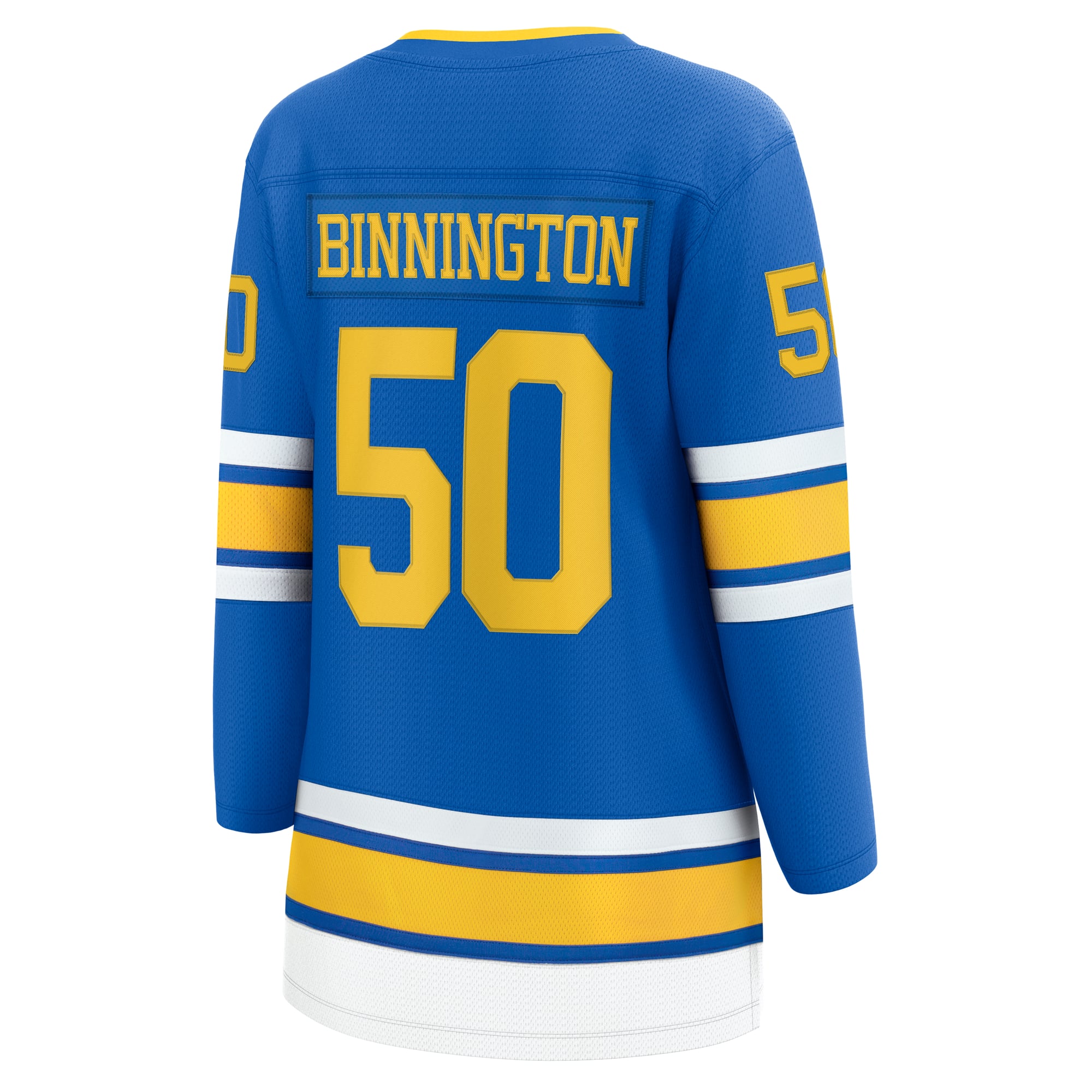 Jordan Binnington St. Louis Blues Women's Home Breakaway Player Jersey - Blue - Image 4