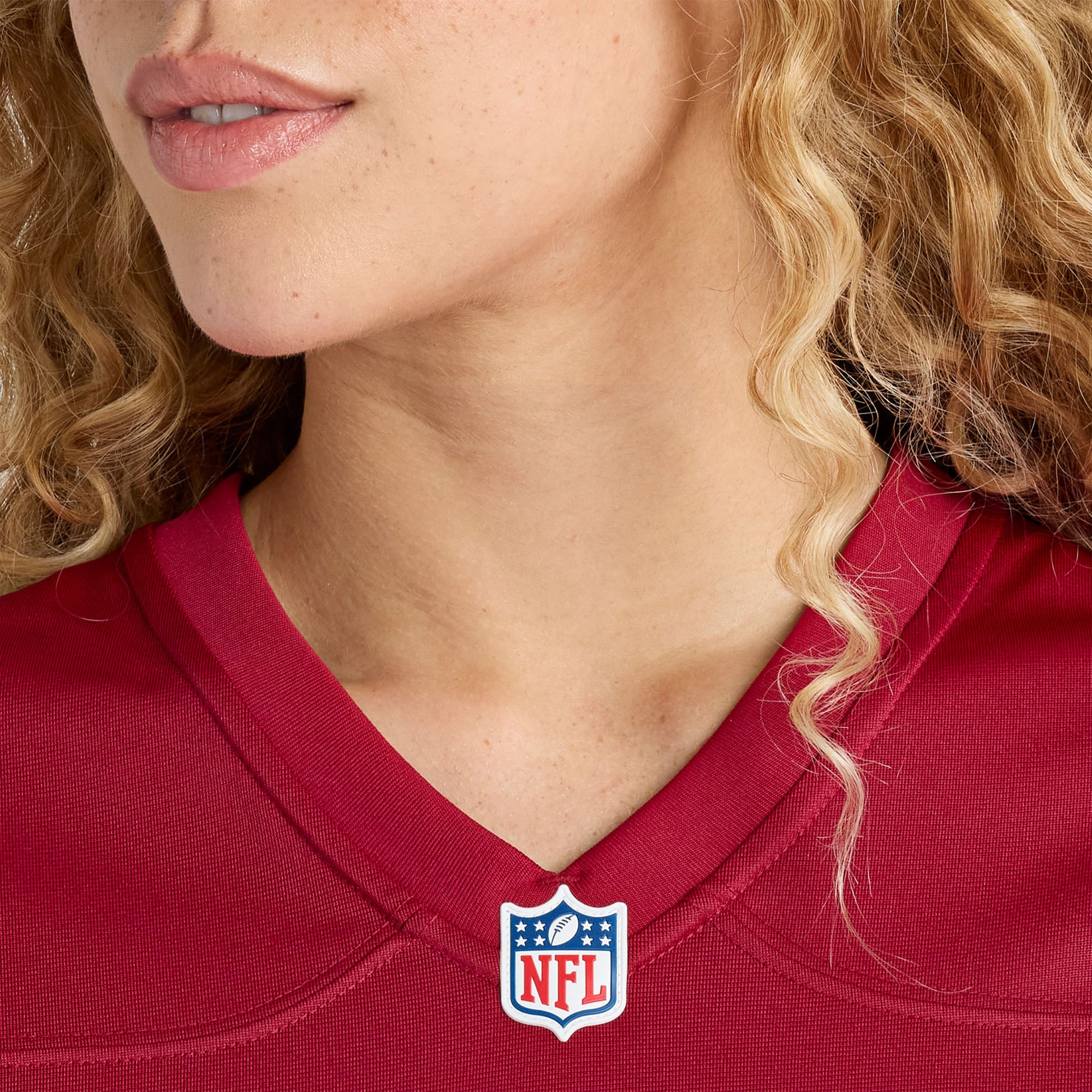 Jordan Burch Arizona Cardinals Women's Team Game Jersey - Cardinal - Image 9