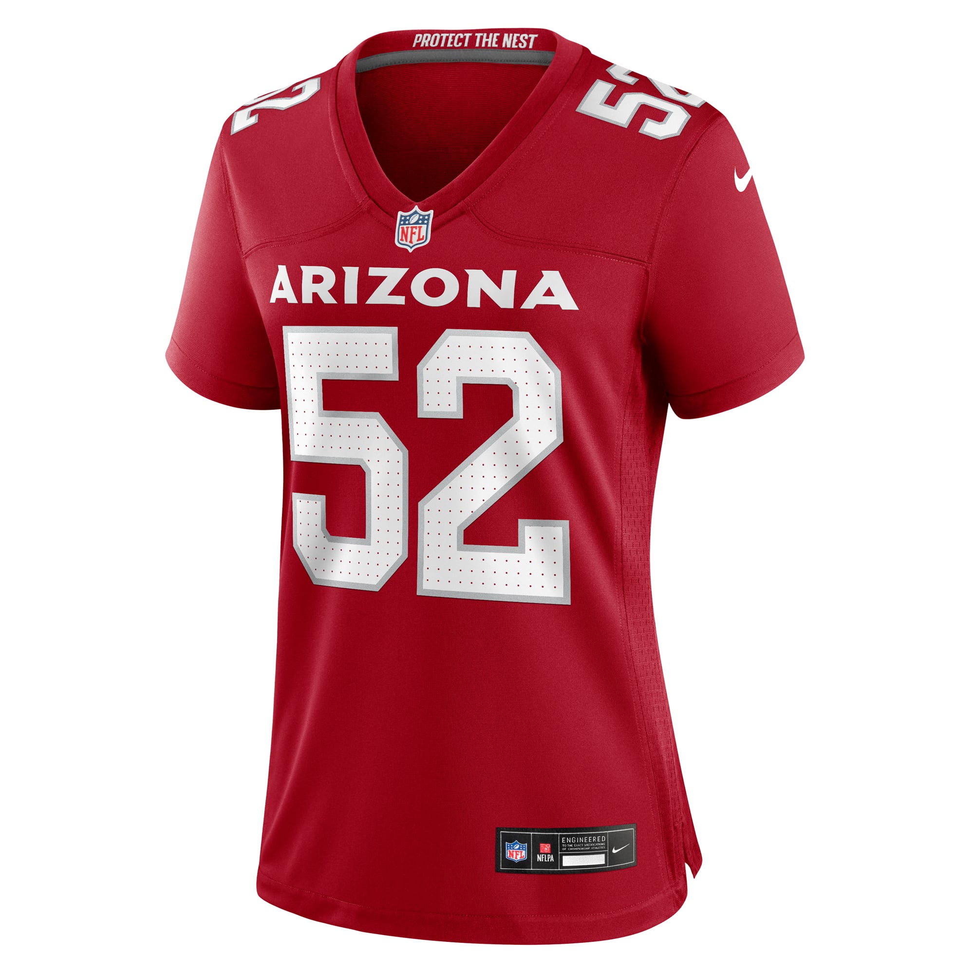Jordan Burch Arizona Cardinals Women's Team Game Jersey - Cardinal - Image 3