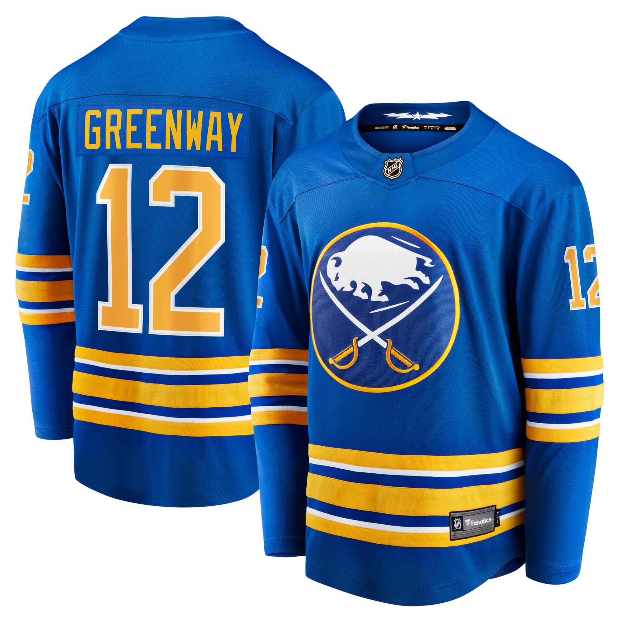 Jordan Greenway Buffalo Sabres Home Breakaway Jersey - Royal