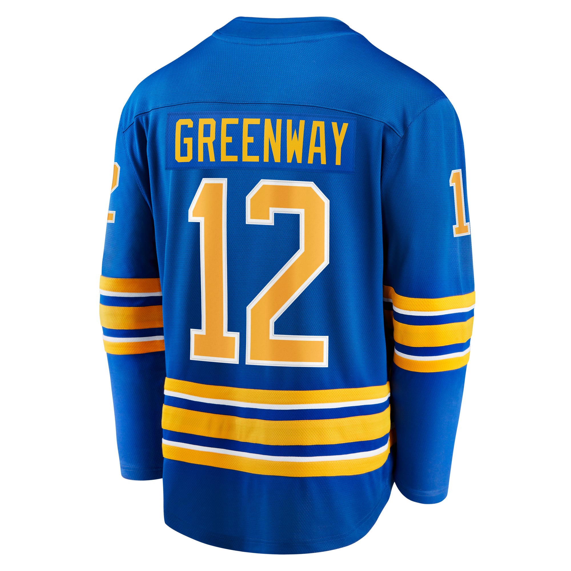 Jordan Greenway Buffalo Sabres Home Breakaway Jersey - Royal - Image 4