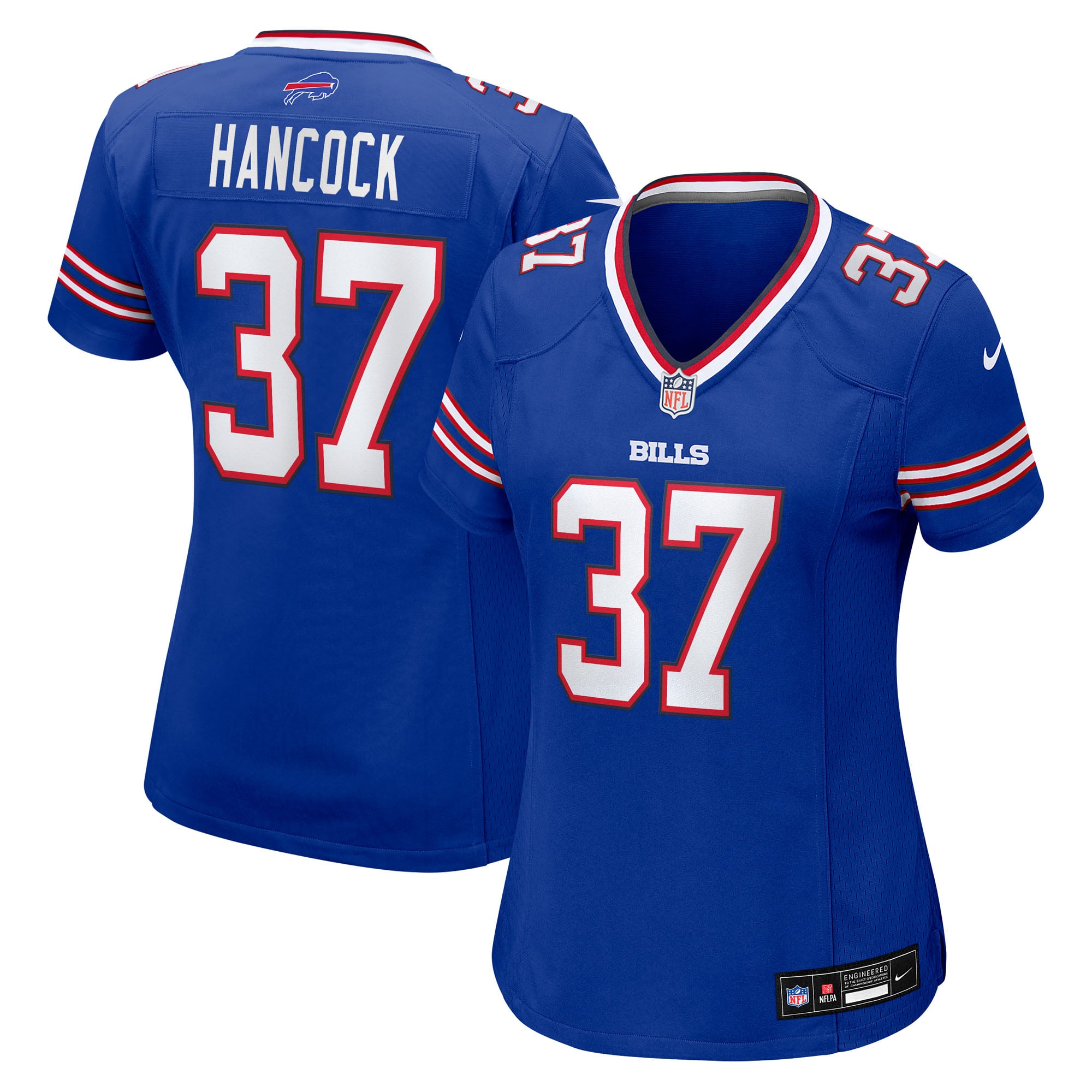 Jordan Hancock Buffalo Bills Women's Team Game Jersey - Royal - Image 2