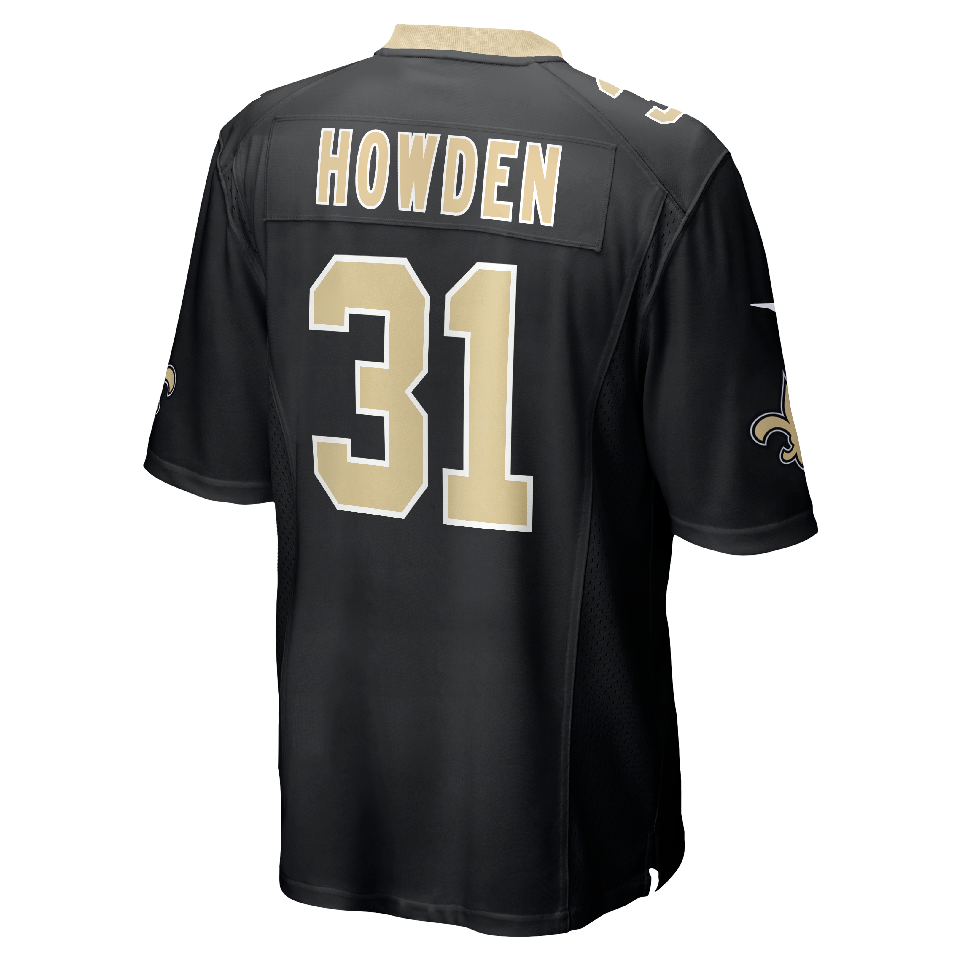 Jordan Howden New Orleans Saints Team Game Jersey - Black - Image 4