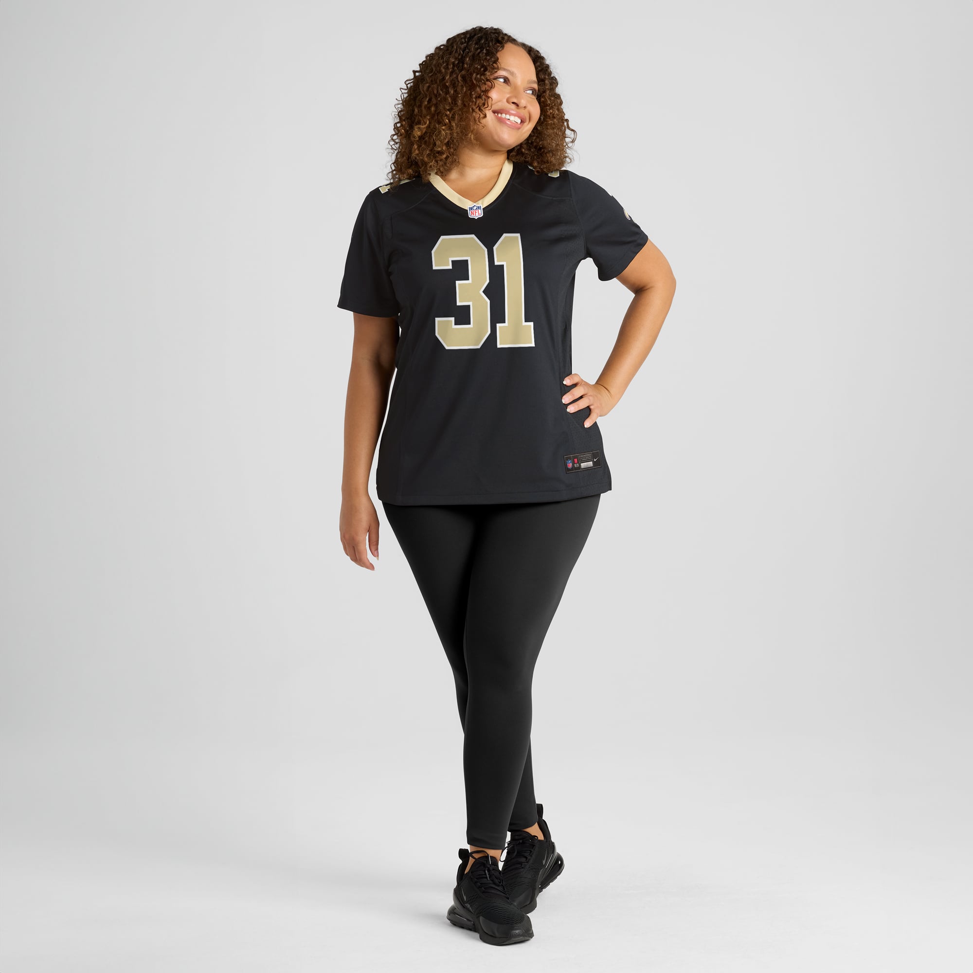 Jordan Howden New Orleans Saints Women's Team Game Jersey - Black - Image 7