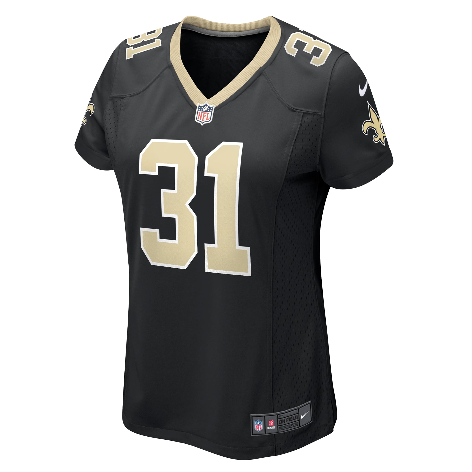 Jordan Howden New Orleans Saints Women's Team Game Jersey - Black - Image 3