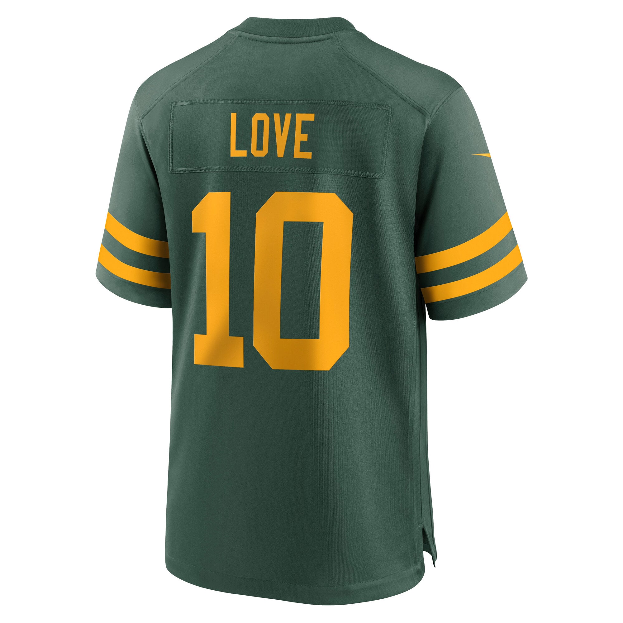 Jordan Love Green Bay Packers Alternate Game Jersey - Green - Image 4