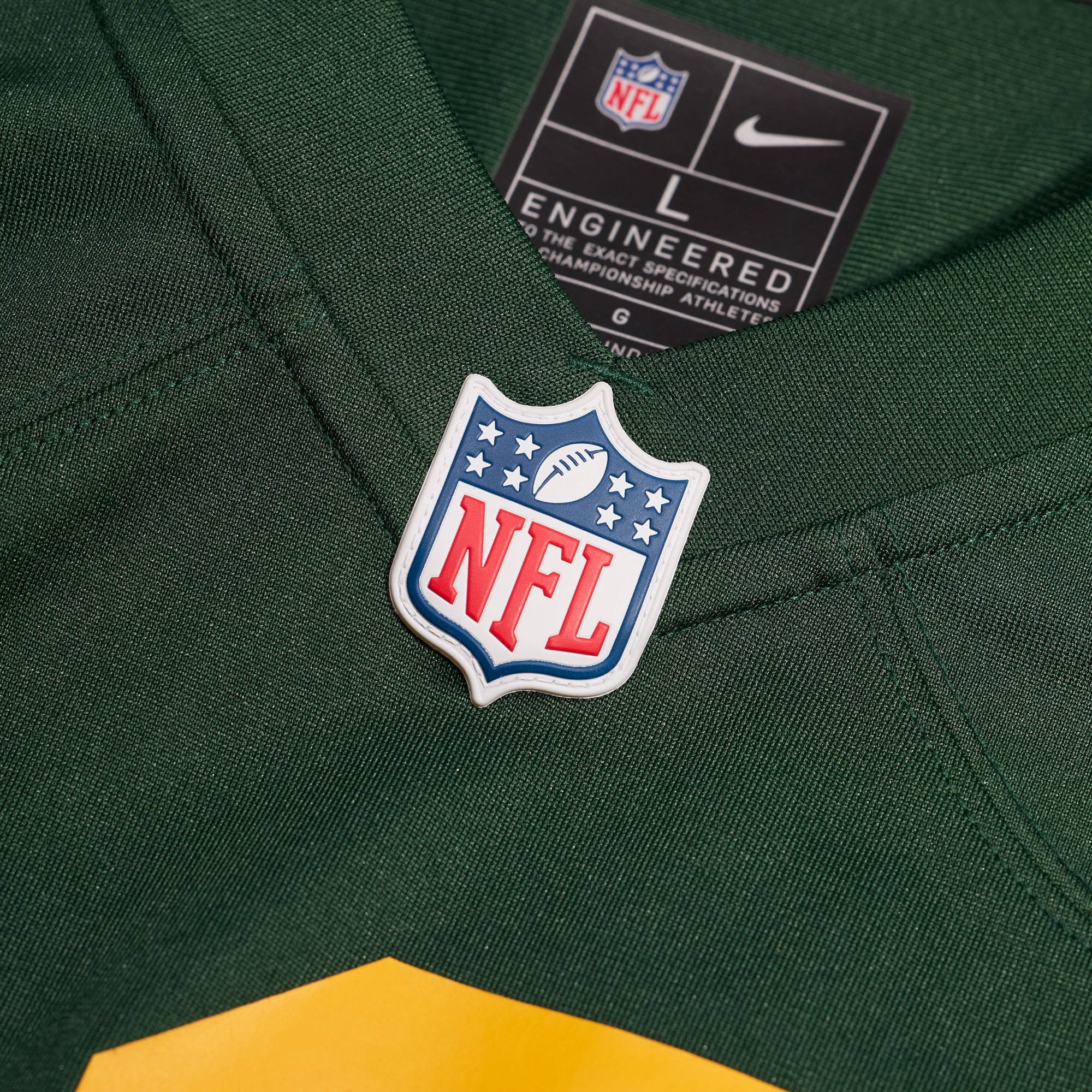 Jordan Love Green Bay Packers Alternate Game Jersey - Green - Image 5