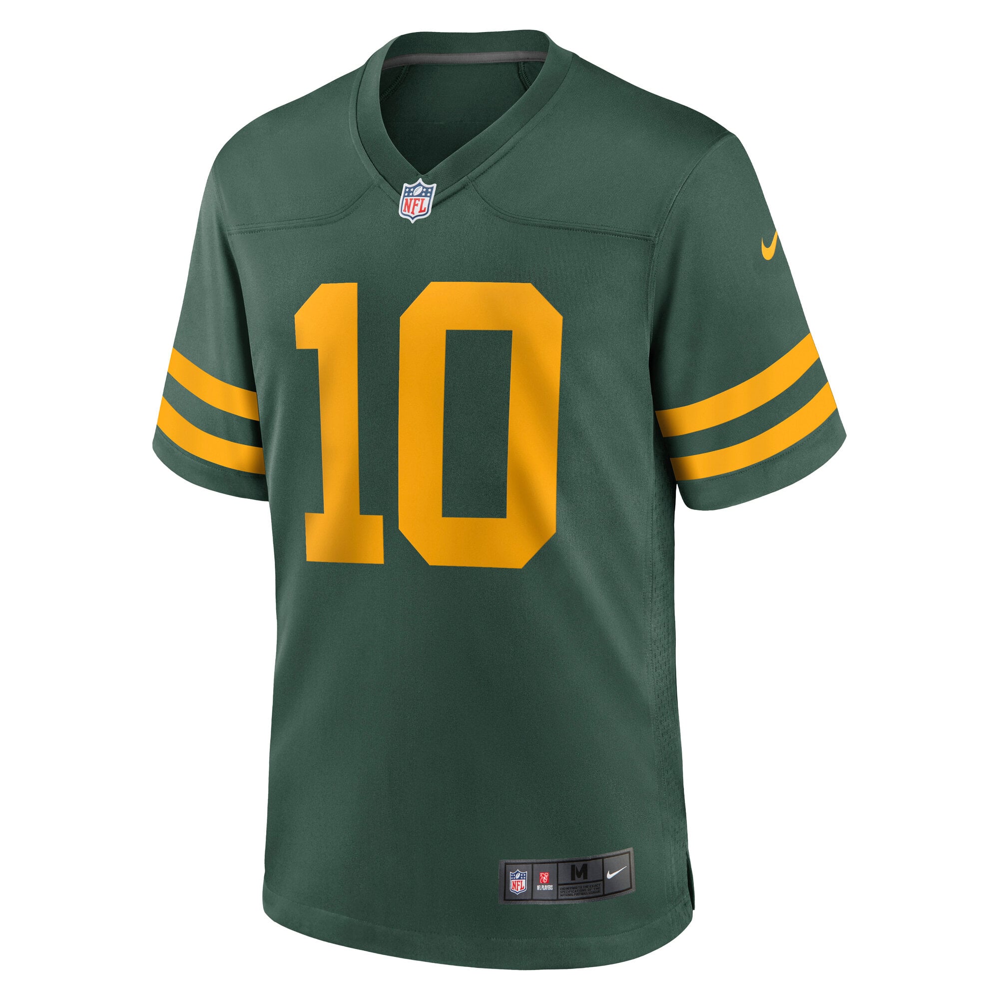 Jordan Love Green Bay Packers Alternate Game Jersey - Green - Image 3