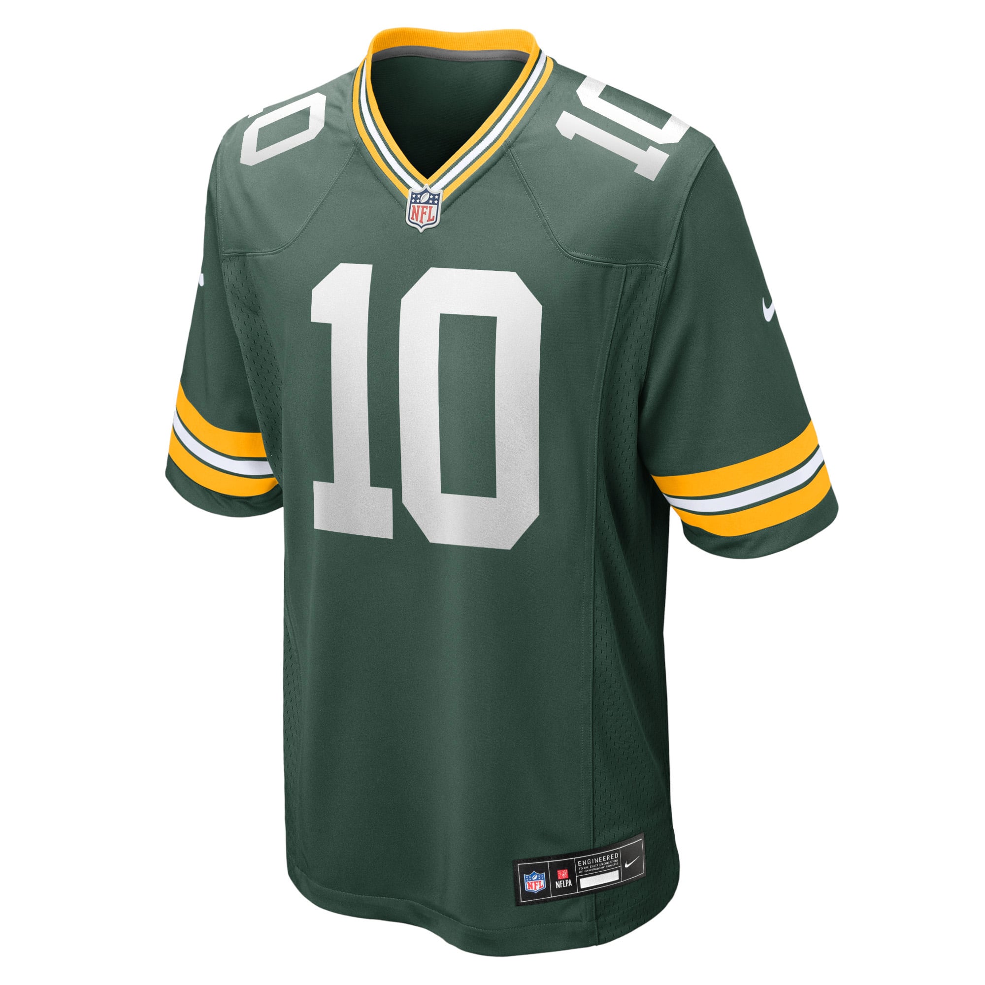 Jordan Love Green Bay Packers Game Jersey - Green - Image 3