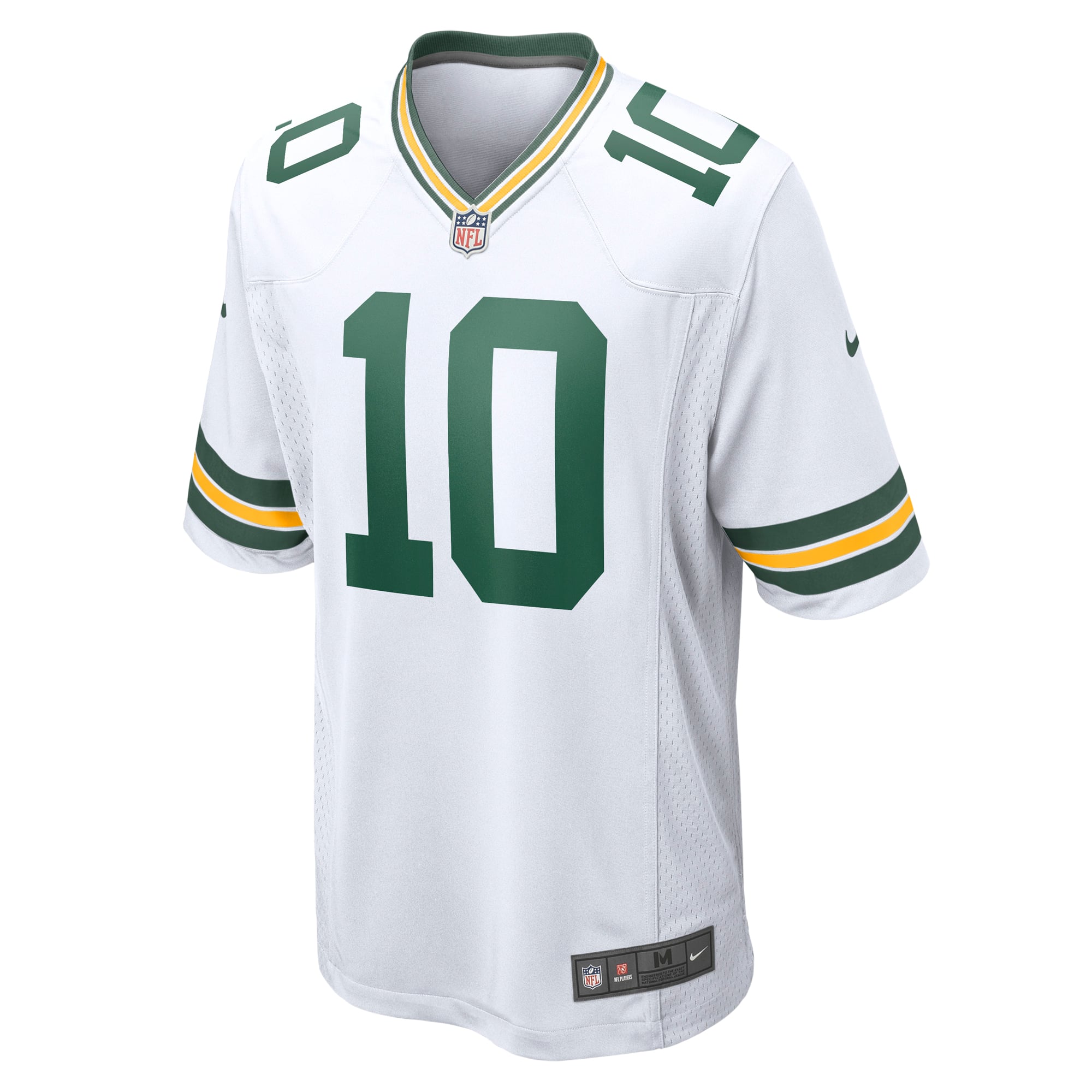 Jordan Love Green Bay Packers Game Jersey - White - Image 3