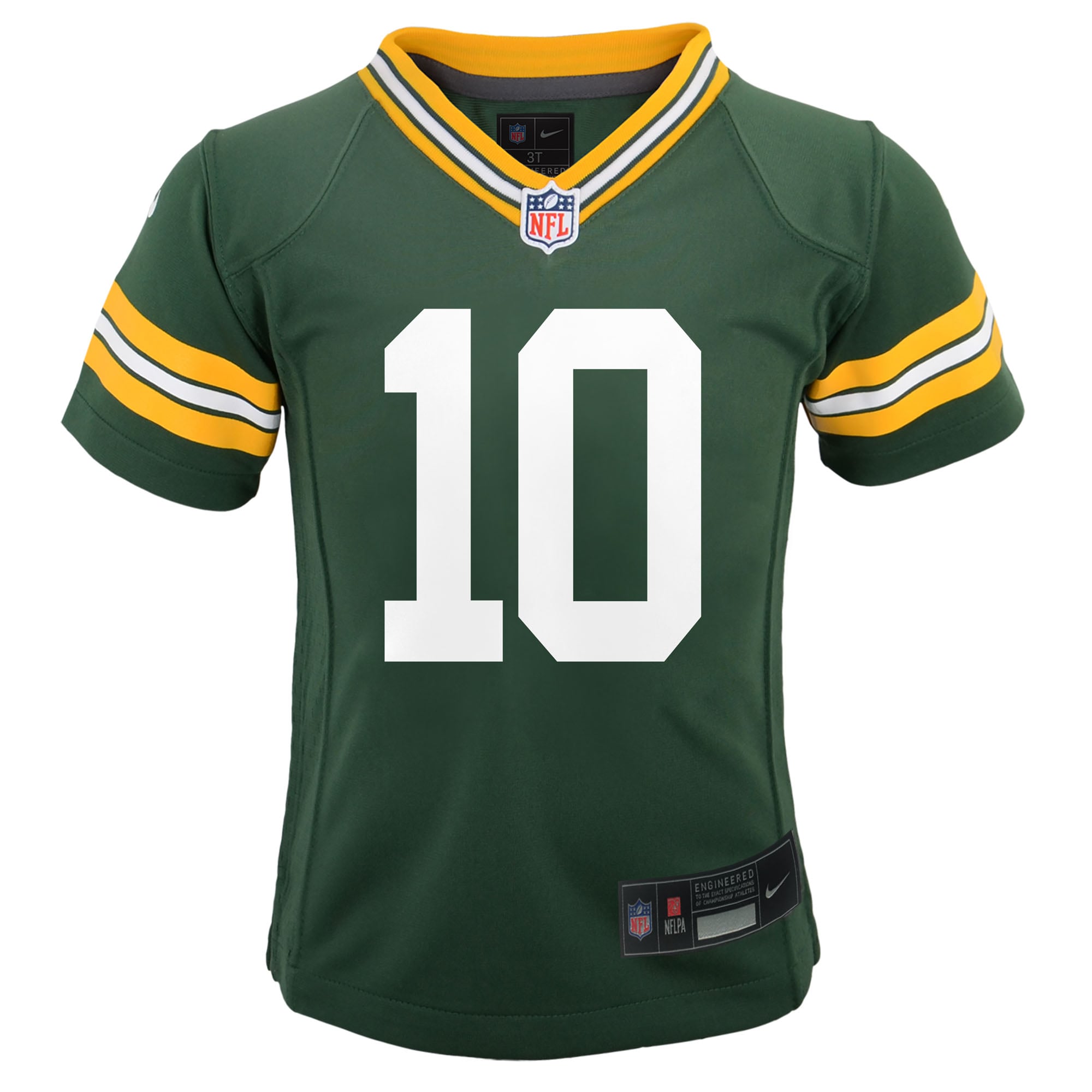 Jordan Love Green Bay Packers Preschool Team Player Game Jersey - Green - Image 3