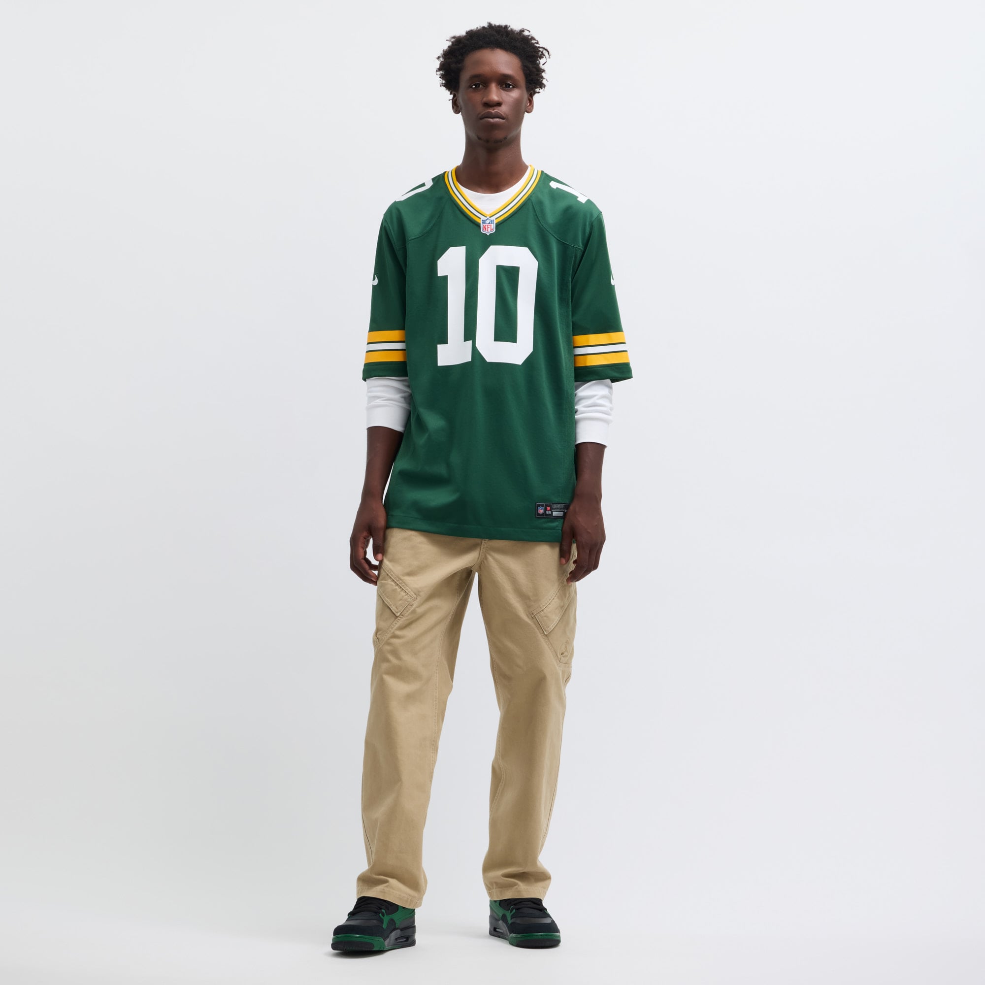 Jordan Love Green Bay Packers The 1923 Classic Game Jersey - Green - Image 7