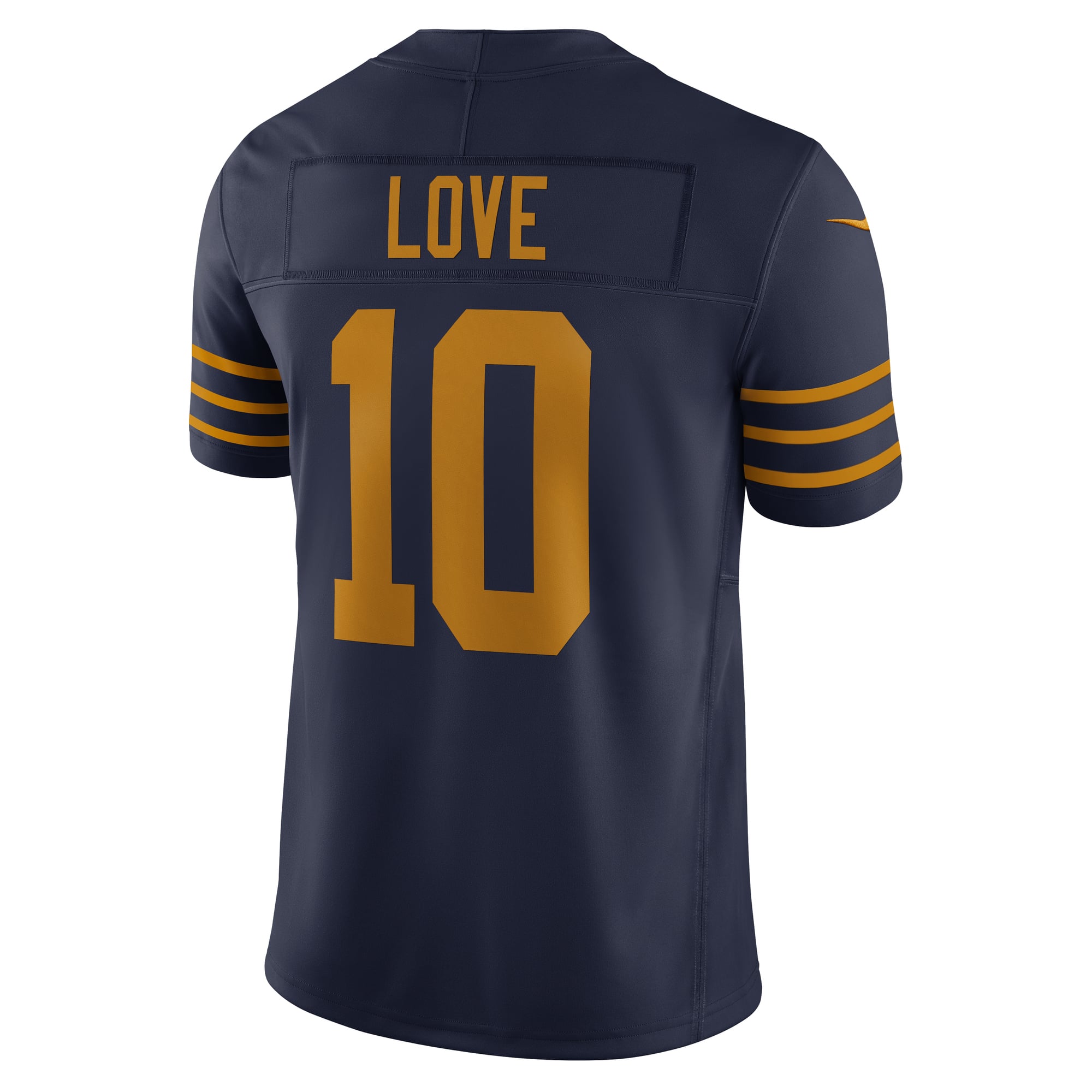 Jordan Love Green Bay Packers The 1923 Classic Vapor F.U.S.E. Limited Jersey - Navy - Image 4